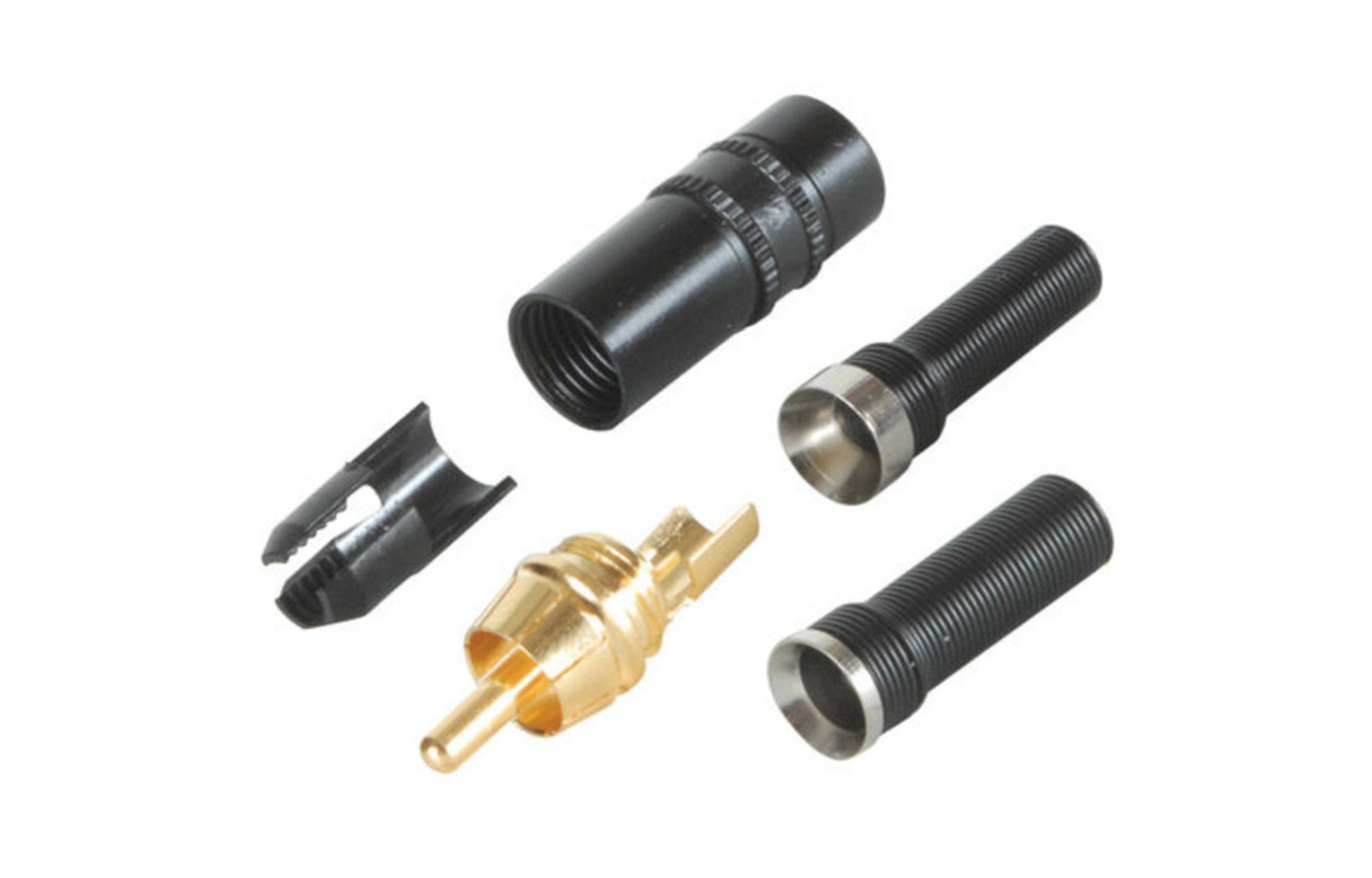 Neutrik Rean NYS373-0 RCA csatlakozó | Fekete