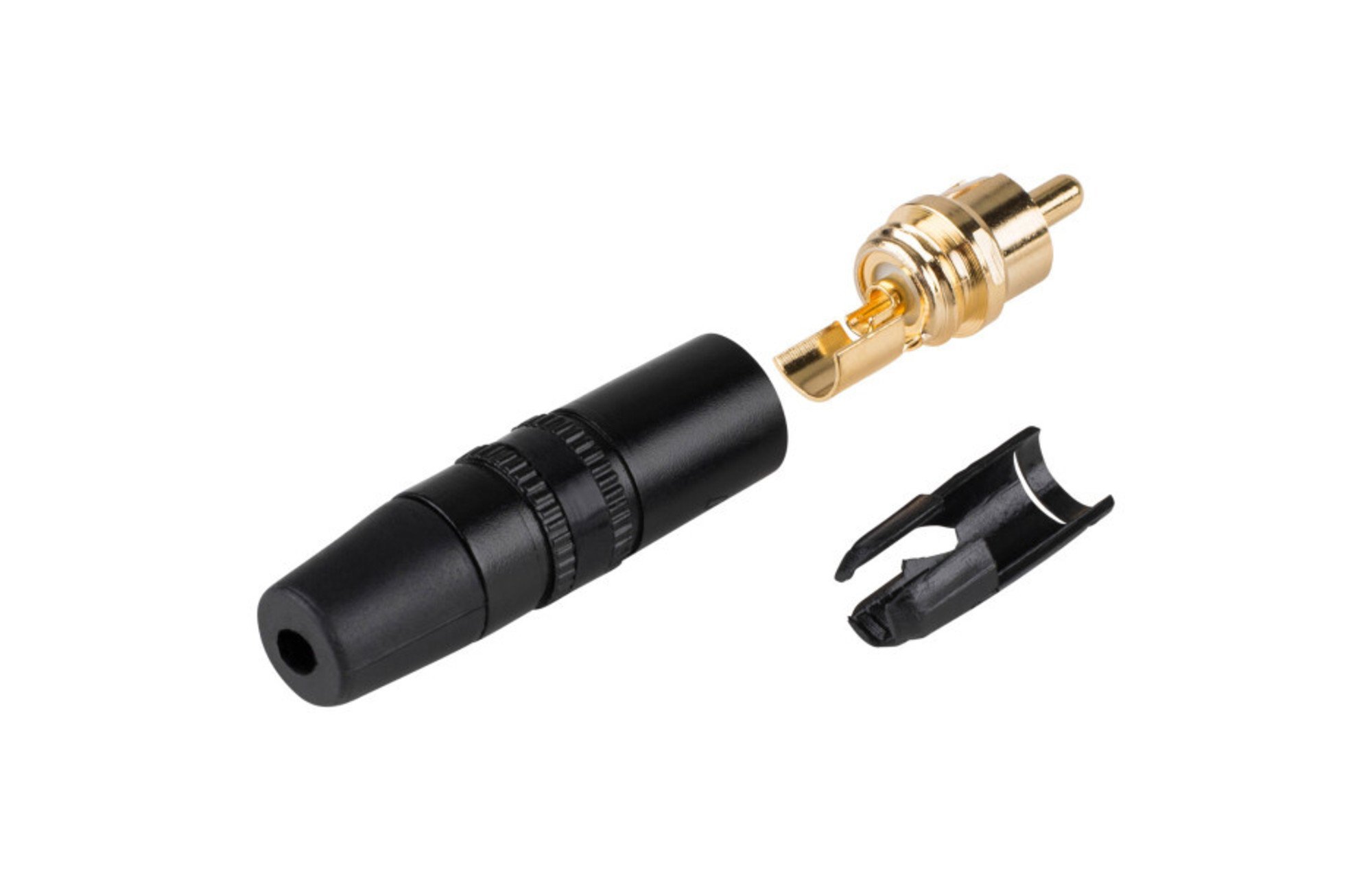Neutrik Rean NYS373-0 RCA csatlakozó | Fekete
