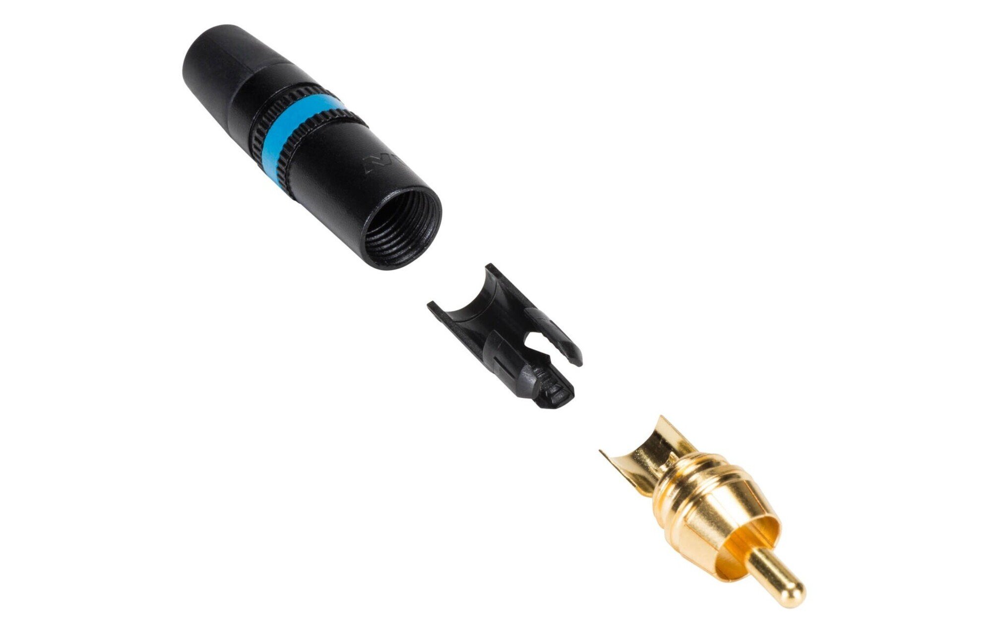 Neutrik Rean NYS373-6 RCA dugasz csatlakozó | Kék