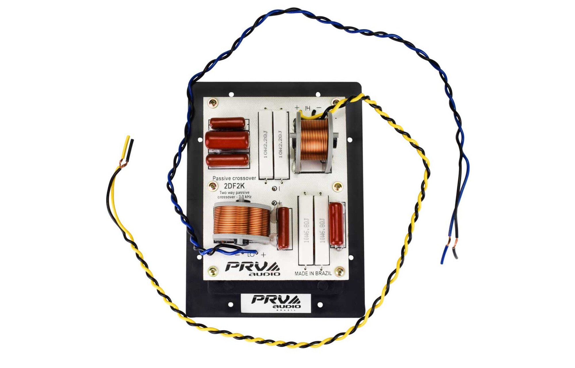 PRV Audio 2DF2K 2-utas hangszóró Összeszerelt 2000 Hz-es keresztváltó választható csillapítással