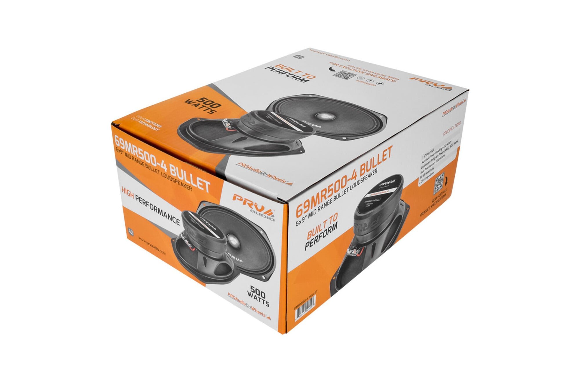 PRV Audio 69MR500-4 BULLET középtartományú mélysugárzó
