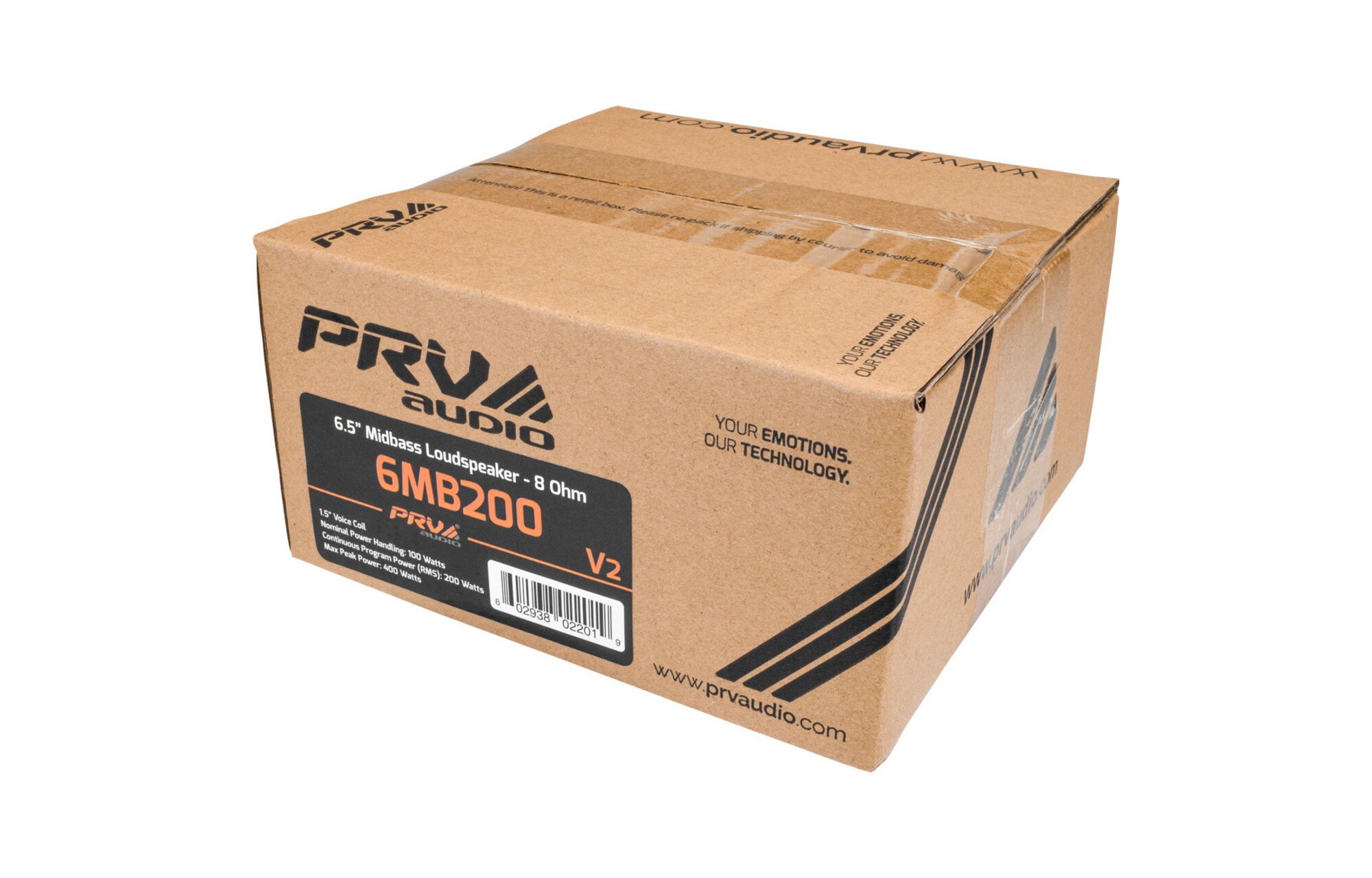 PRV Audio 6MB200 v2 basszus-középsugárzó