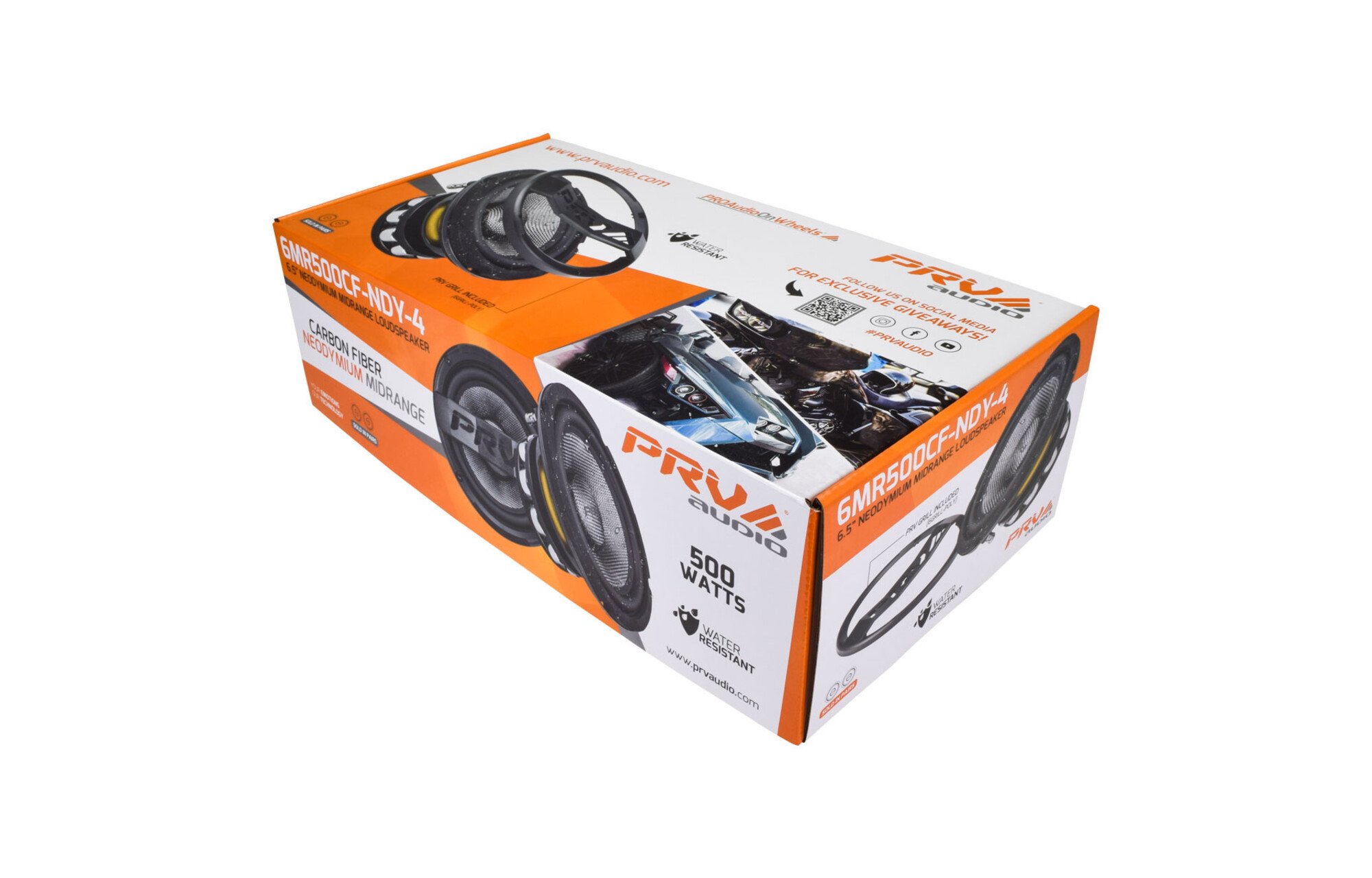 PRV Audio 6MR500CF-NDY-4 neodímium basszus-középhangszóró pár