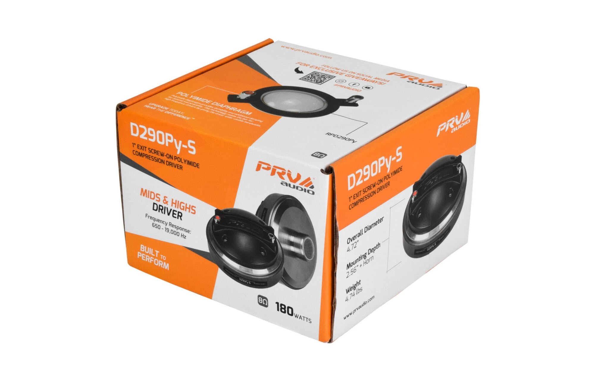 PRV Audio D290Py-S kompressziós meghajtó