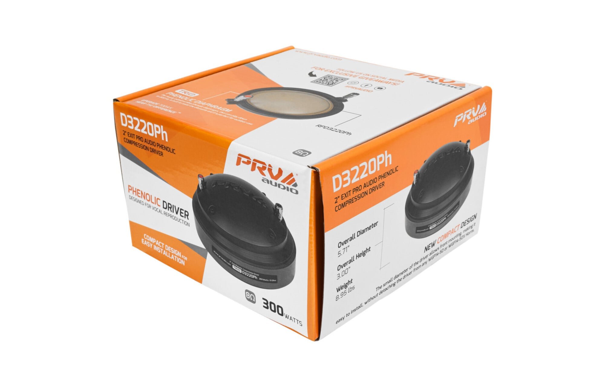 PRV Audio D3220Ph kompressziós meghajtó