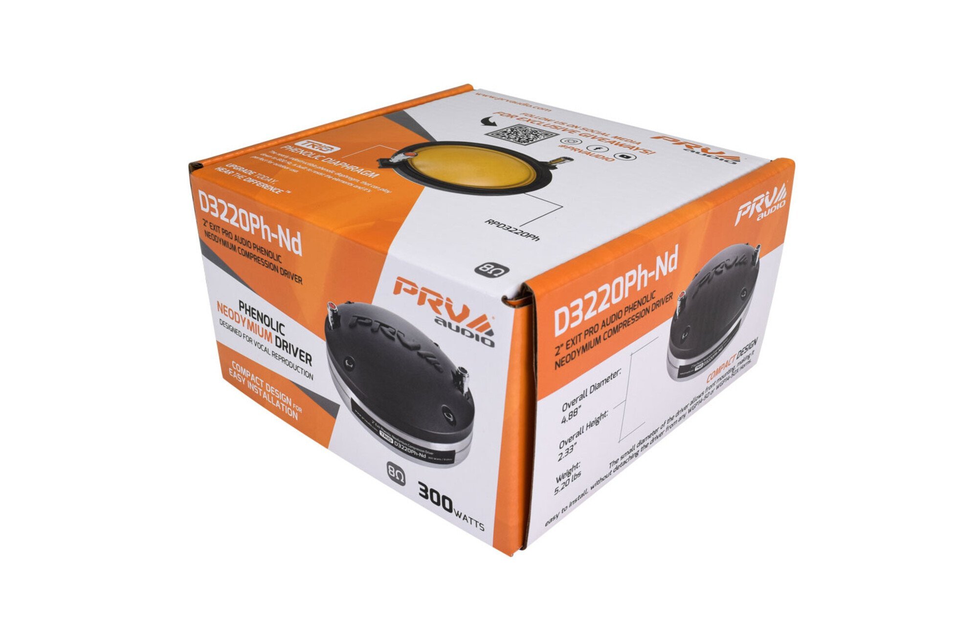 PRV Audio D3220Ph-Nd kompressziós meghajtó