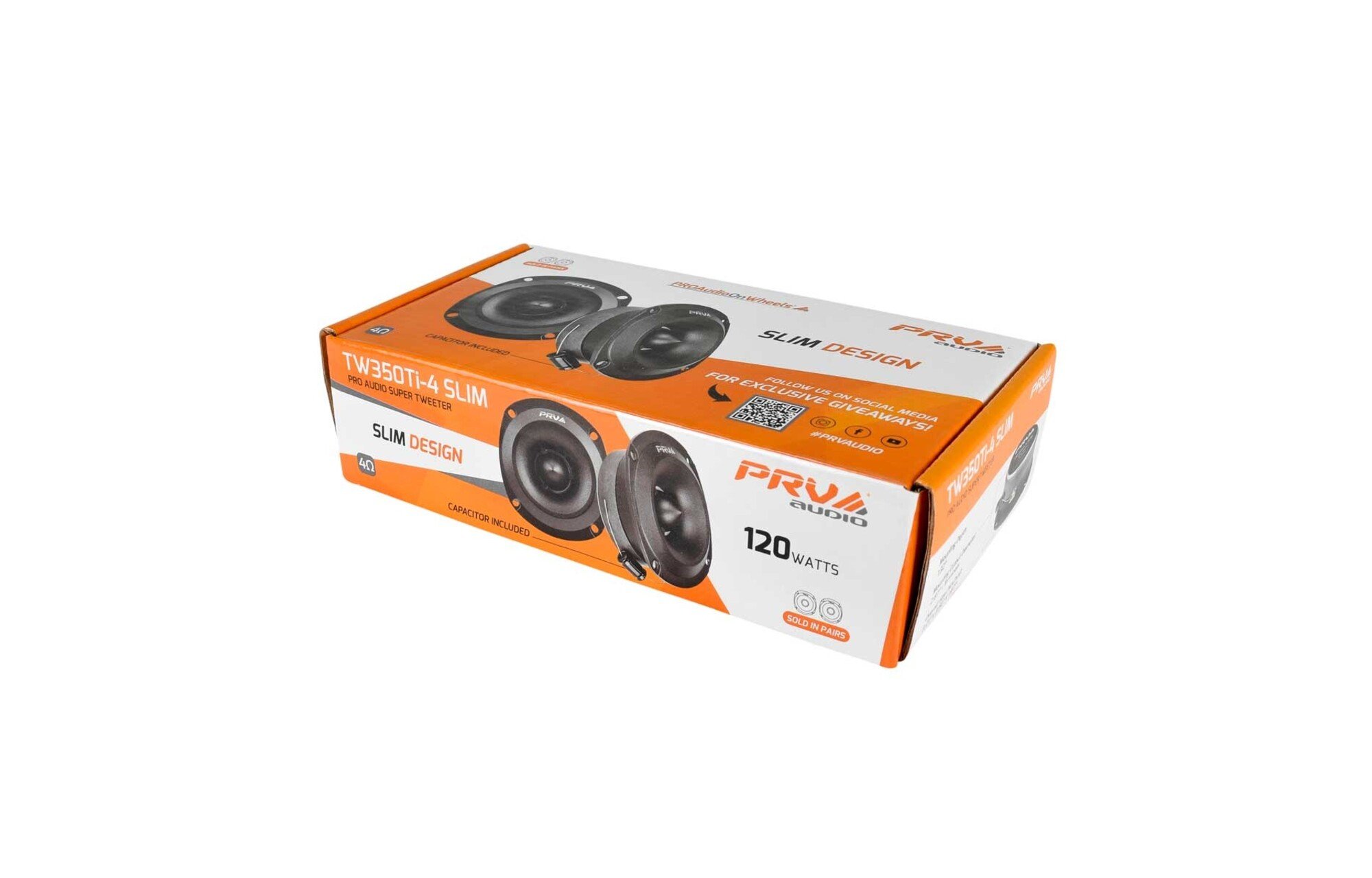 PRV Audio TW350Ti-4 SLIM golyós szuper magassugárzó pár