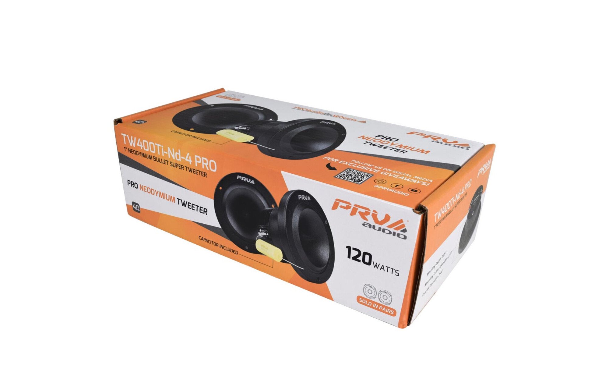 PRV Audio TW400TI-Nd-4 PRO golyós szuper magassugárzó Pár