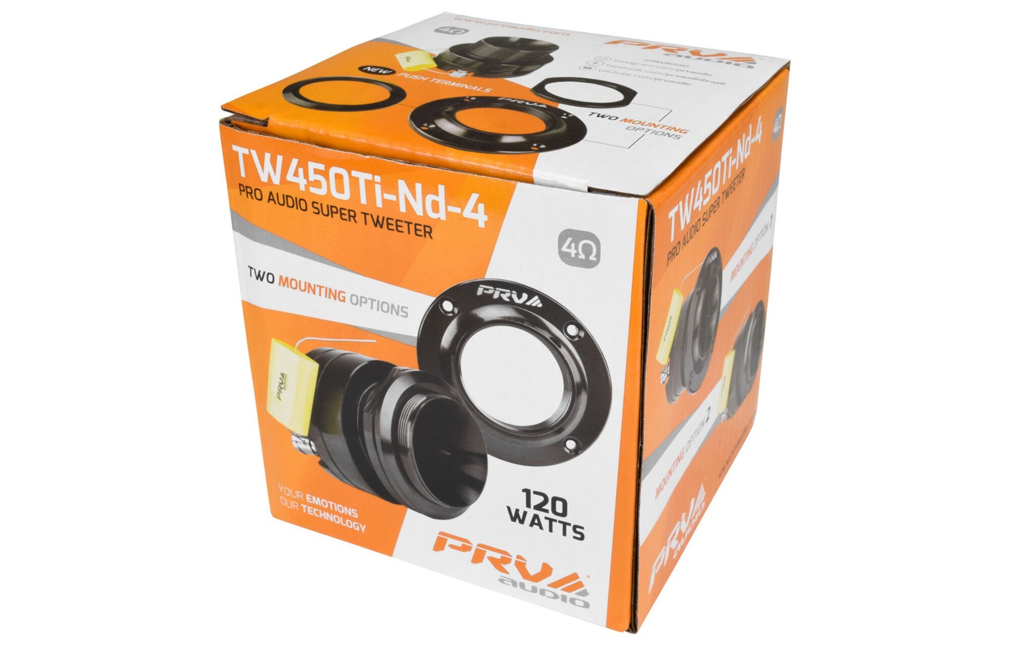 PRV Audio TW450Ti-Nd-4 golyós szuper magassugárzó