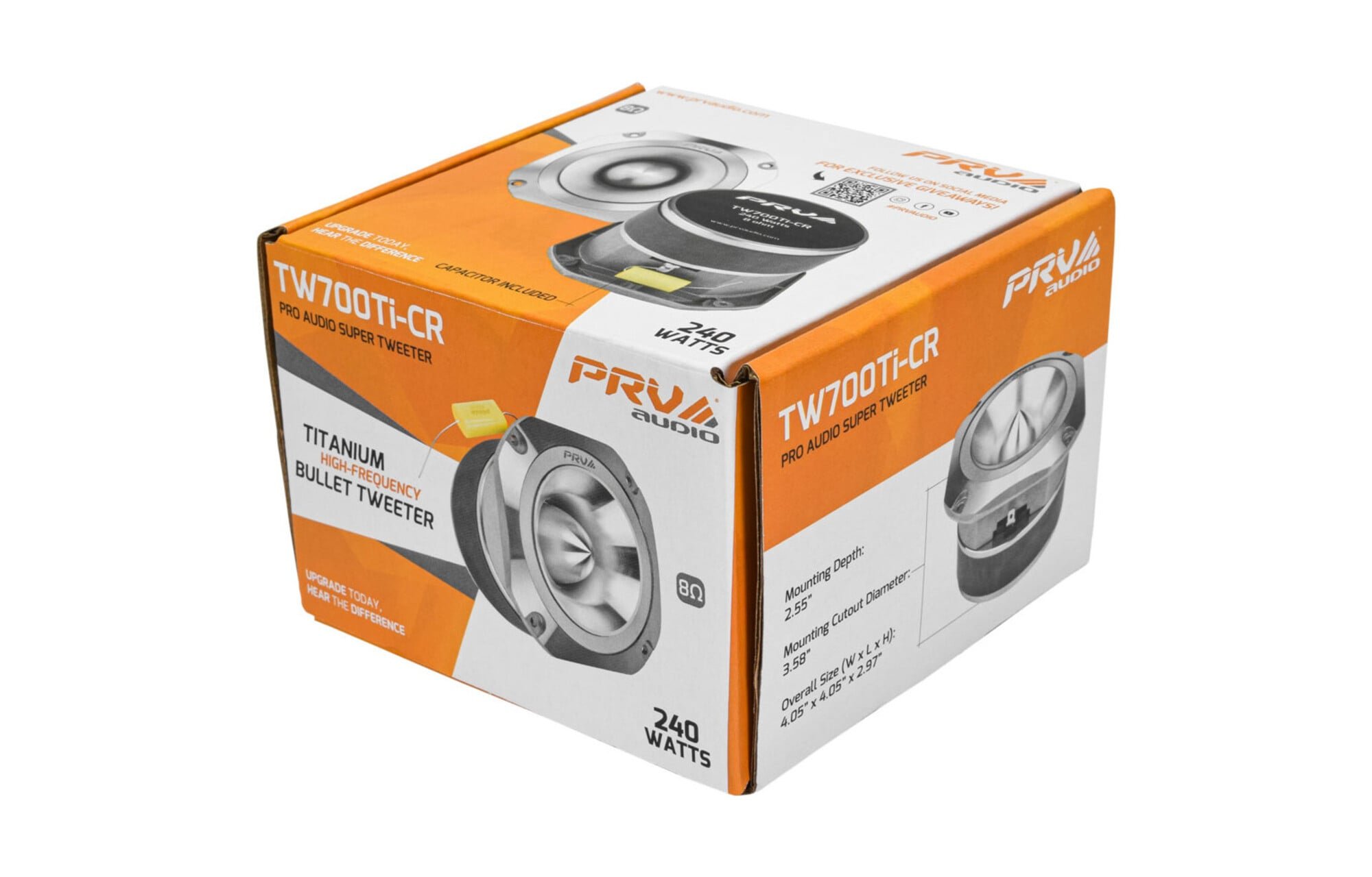 PRV Audio TW700Ti-CR golyós szuper magassugárzó