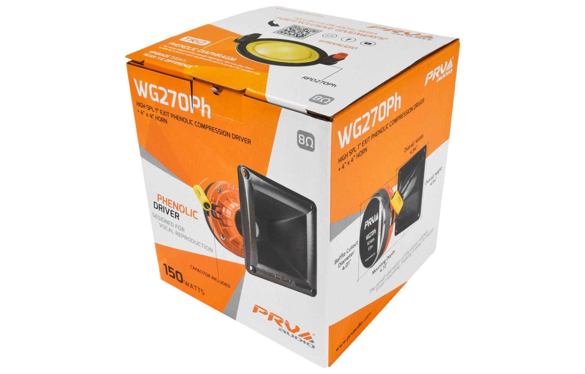 PRV Audio WG270Ph kompressziós meghajtó