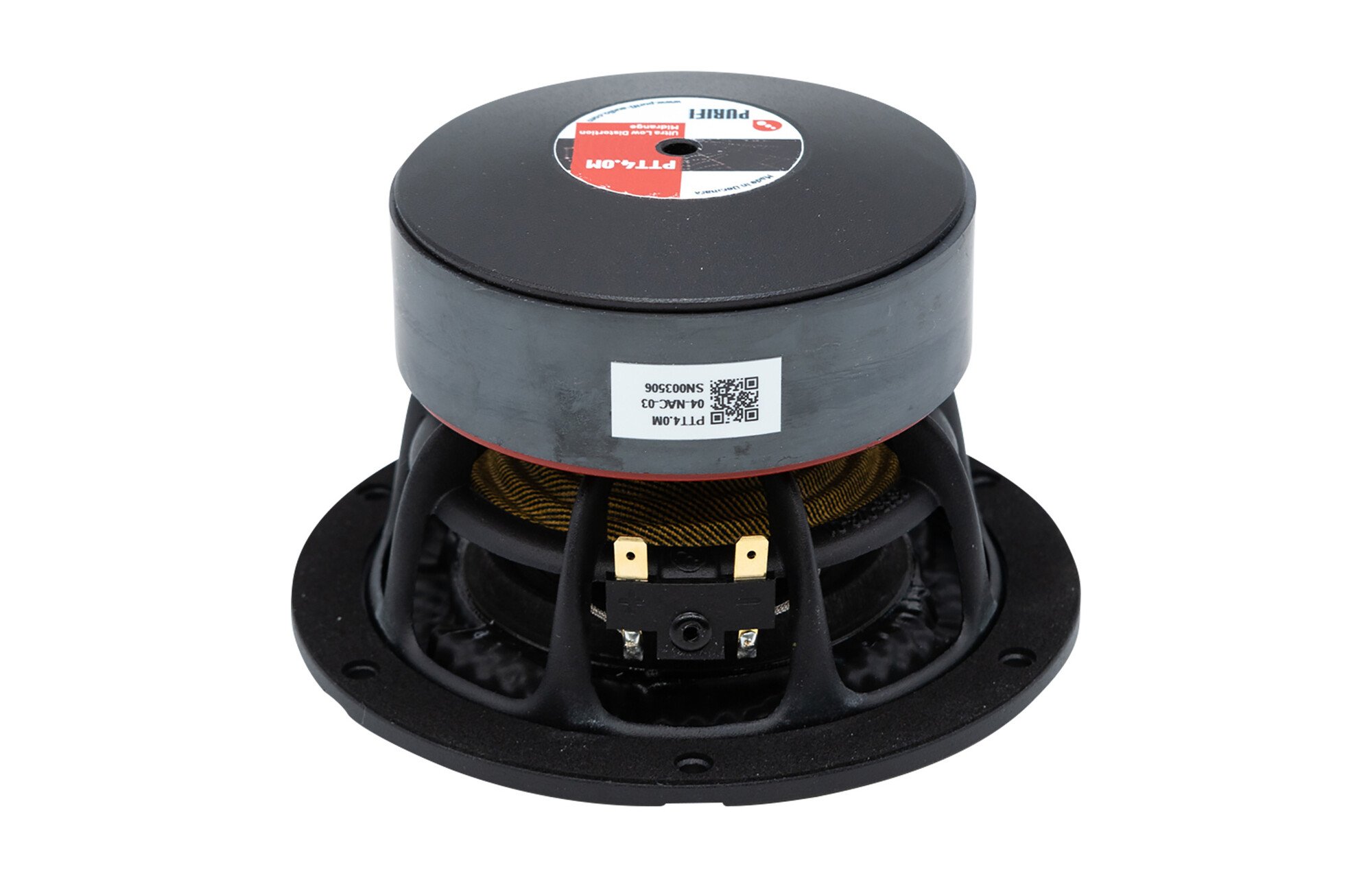PURIFI PTT4.0M04-NAC-03 4" Ultra alacsony torzítás középsugárzó