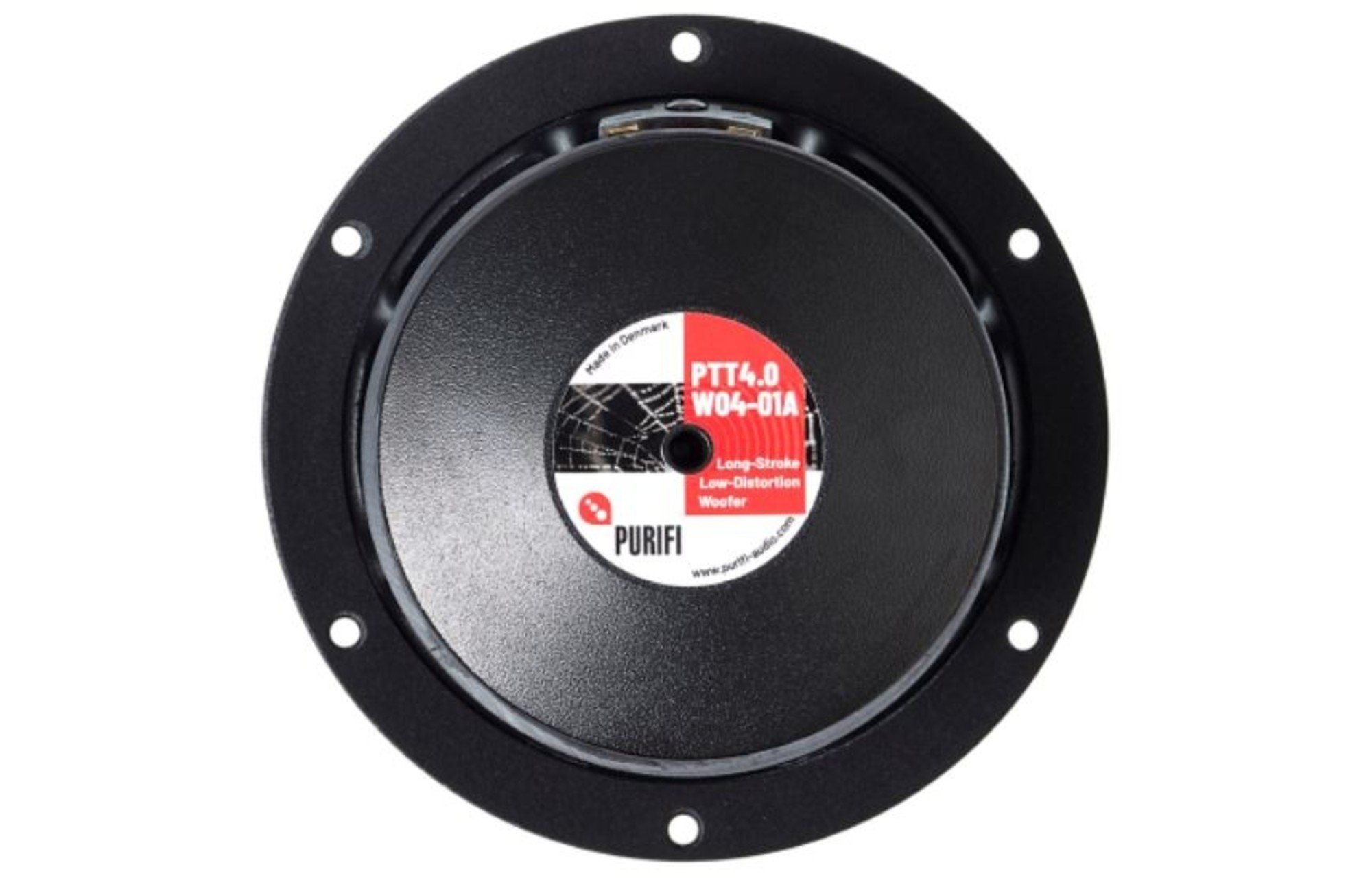 PURIFI PTT4.0X04-NFC-01 4" Ultra alacsony torzítás Hosszú löketű meghajtó