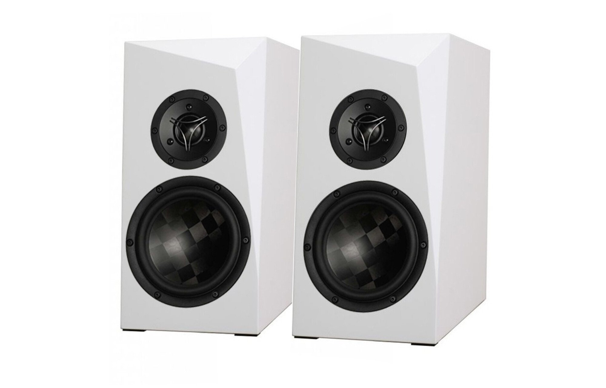 SB Acoustics Ara TX fehér könyvespolc hangszóró készlet TeXtreme meghajtókkal