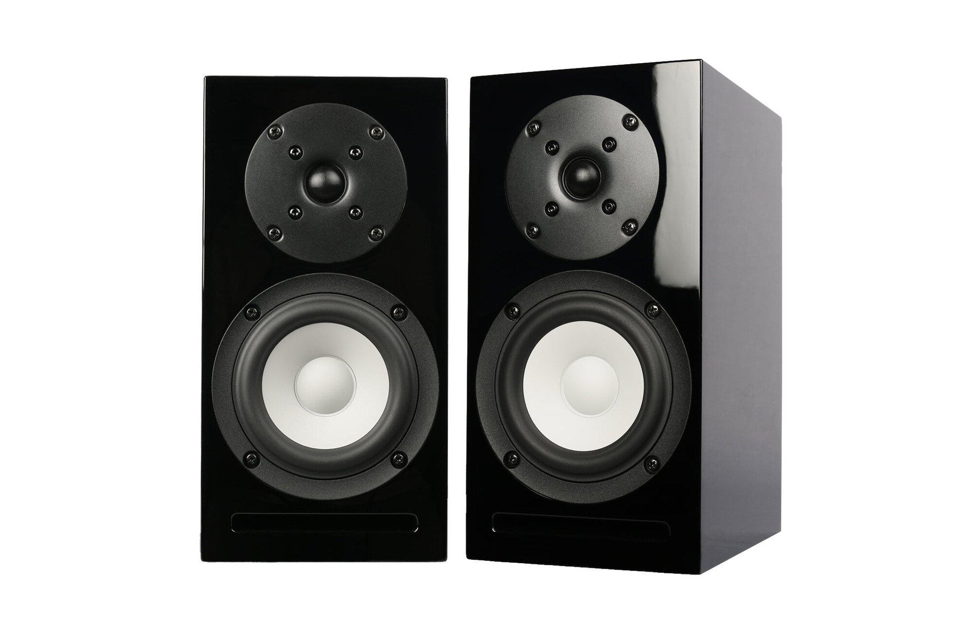 SB Acoustics MICRO-C fekete nagyfényű hangfal kit