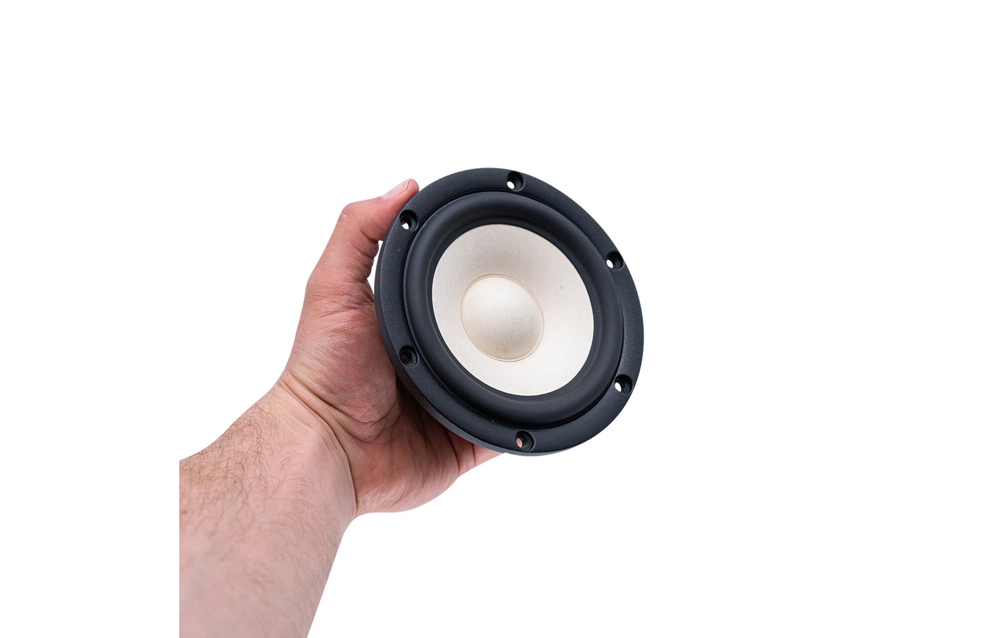 SB Acoustics Satori MR13PNW-4 5" fehér Egyiptomi Papirusz kónusz középsugárzó