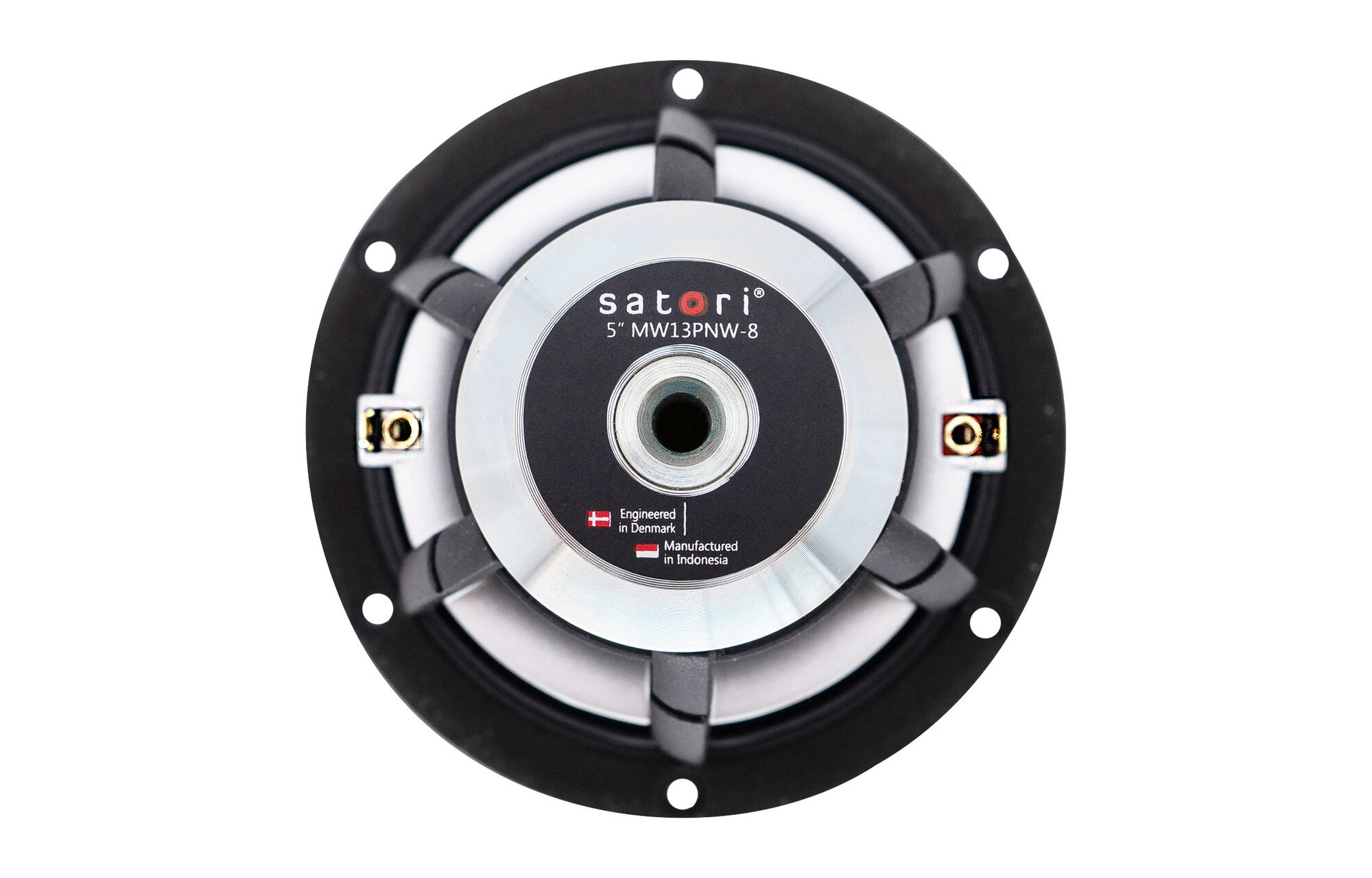 SB Acoustics Satori MR13PNW-8 5" fehér Egyiptomi Papirusz kónusz középsugárzó
