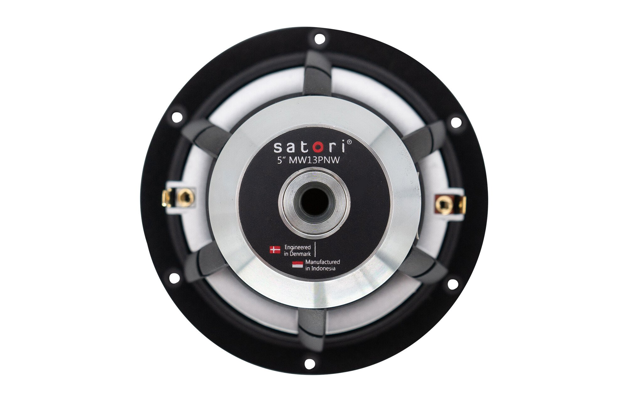 SB Acoustics Satori MW13PNW-4 5" fehér Egyiptomi nádrost kónusz mélysugárzó