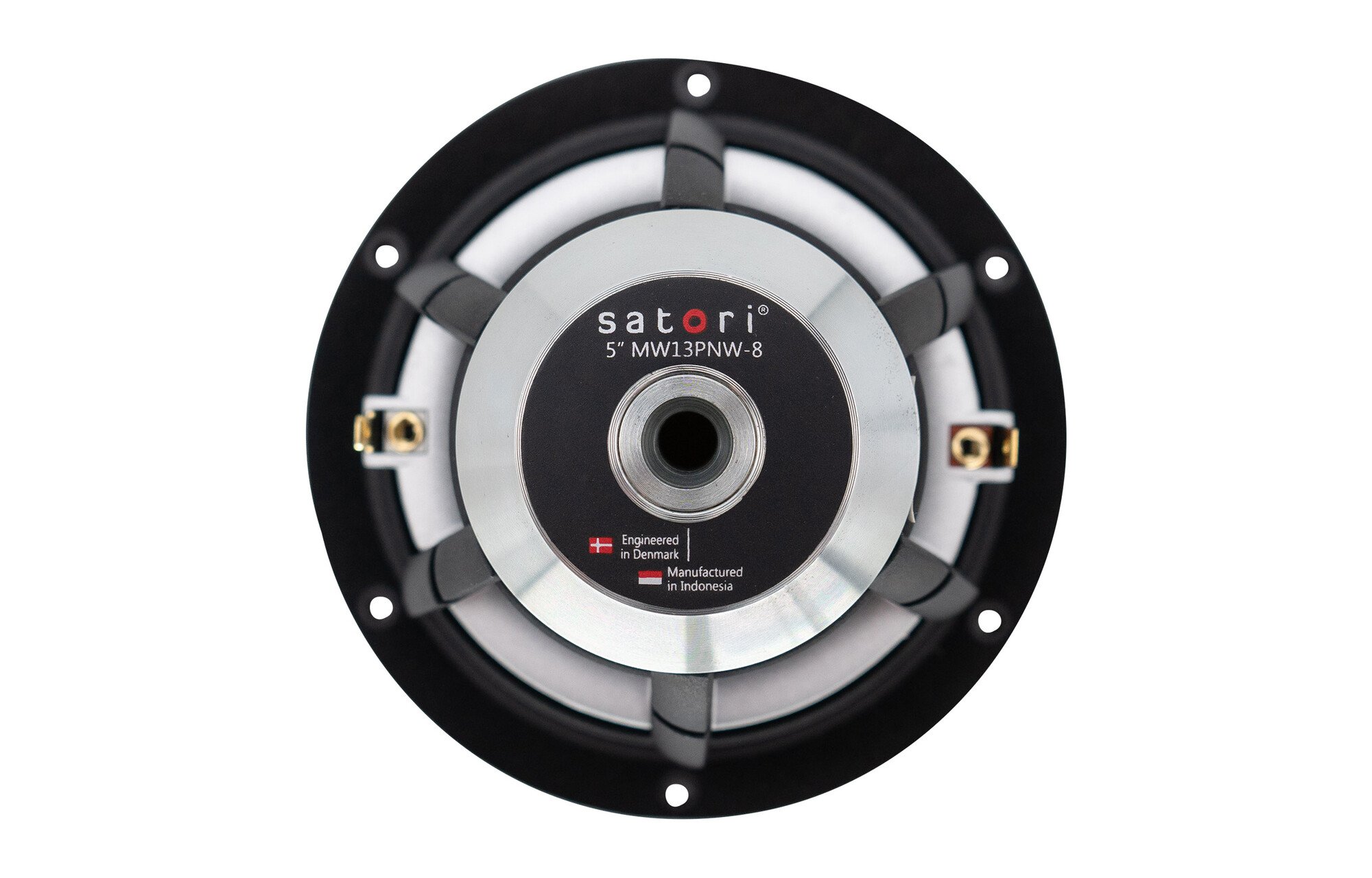 SB Acoustics Satori MW13PNW-8 5" fehér Egyiptomi nádrost kónusz mélysugárzó