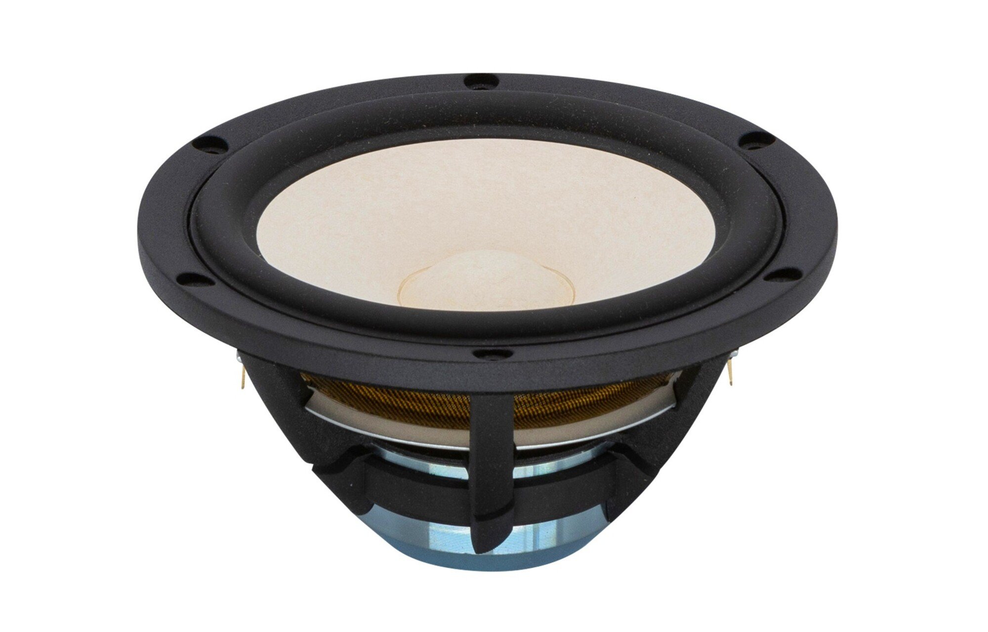 SB Acoustics Satori MW16PNW-4 6" fehér Egyiptomi nádrost kónusz mélysugárzó