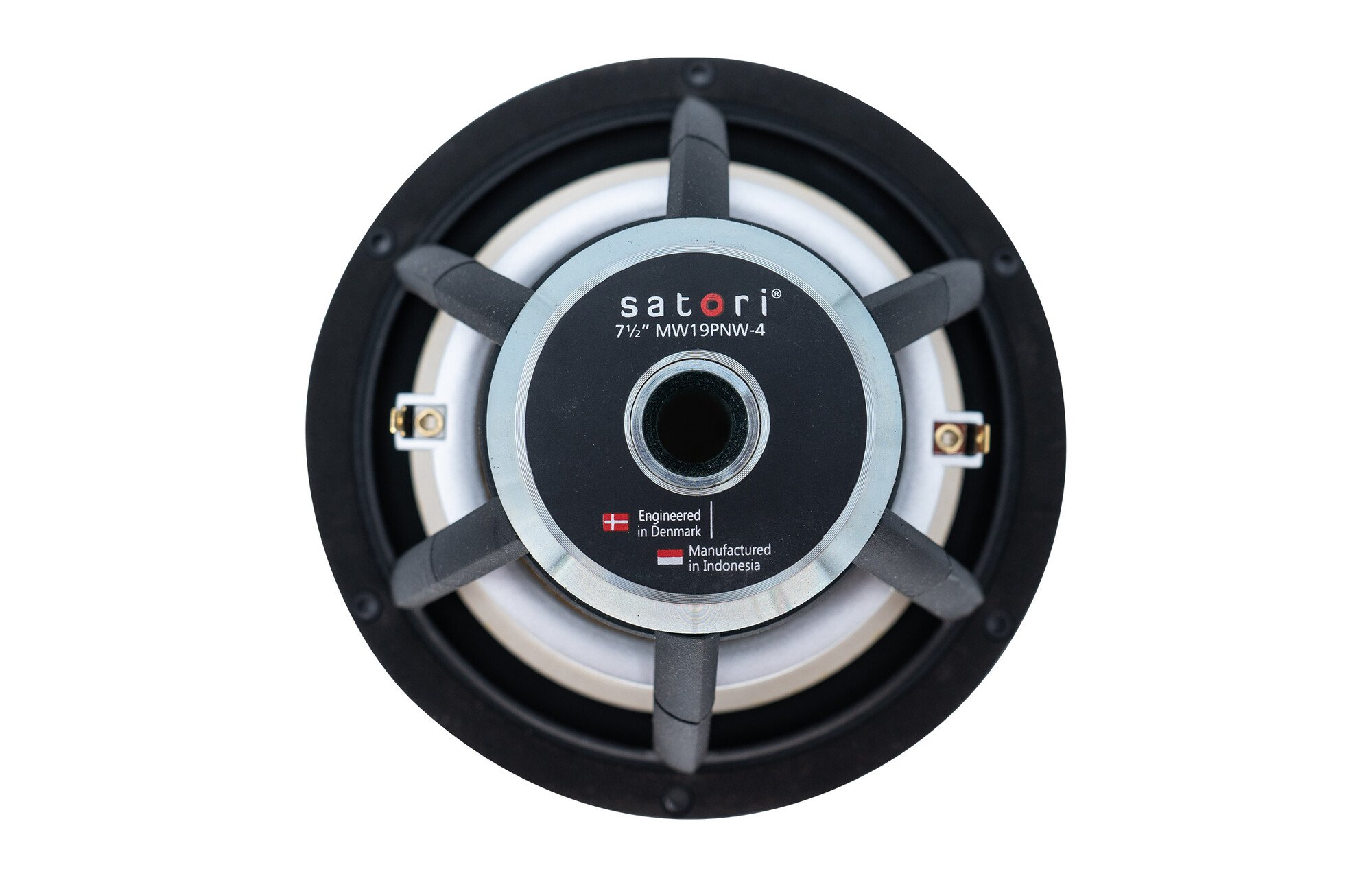 SB Acoustics Satori MW19PNW-4 7.5" fehér Egyiptomi nádrost kónusz mélysugárzó