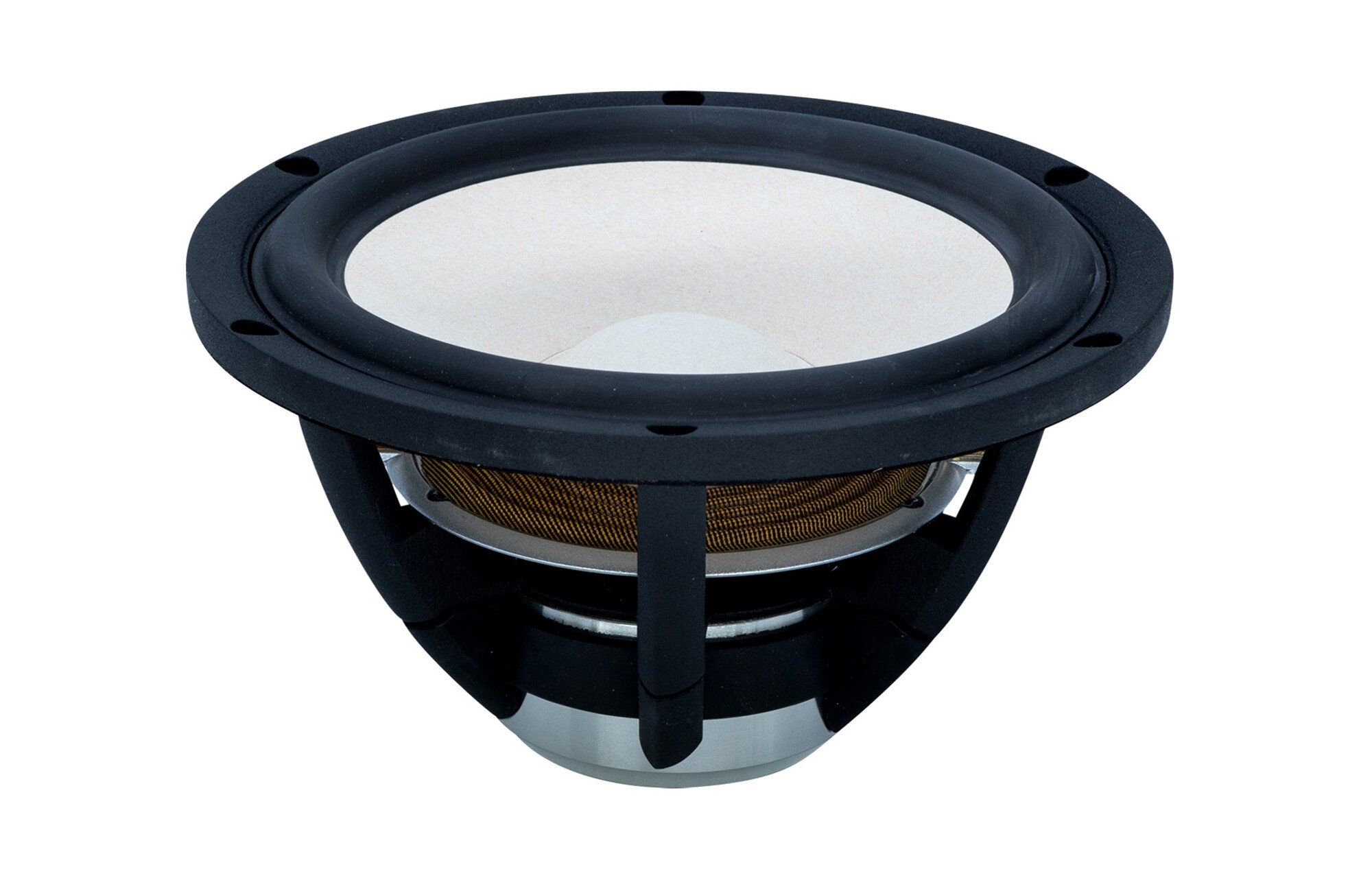 SB Acoustics Satori MW19PNW-8 7.5" fehér Egyiptomi nádrost kónusz mélysugárzó