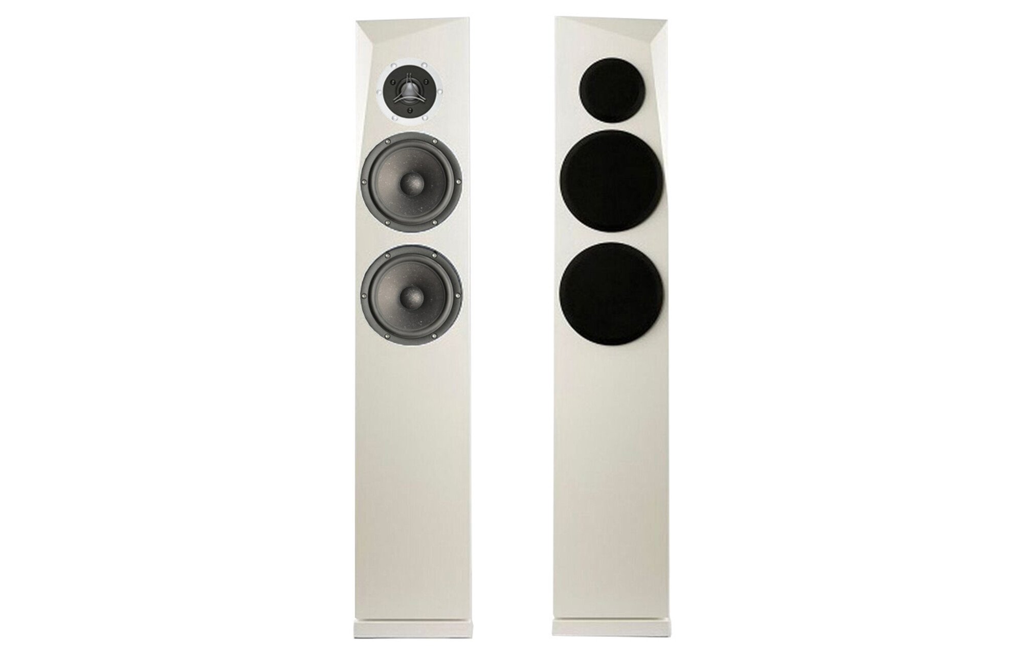 SB Acoustics RINJANI-Be fehér nagyfényű hangfal kit