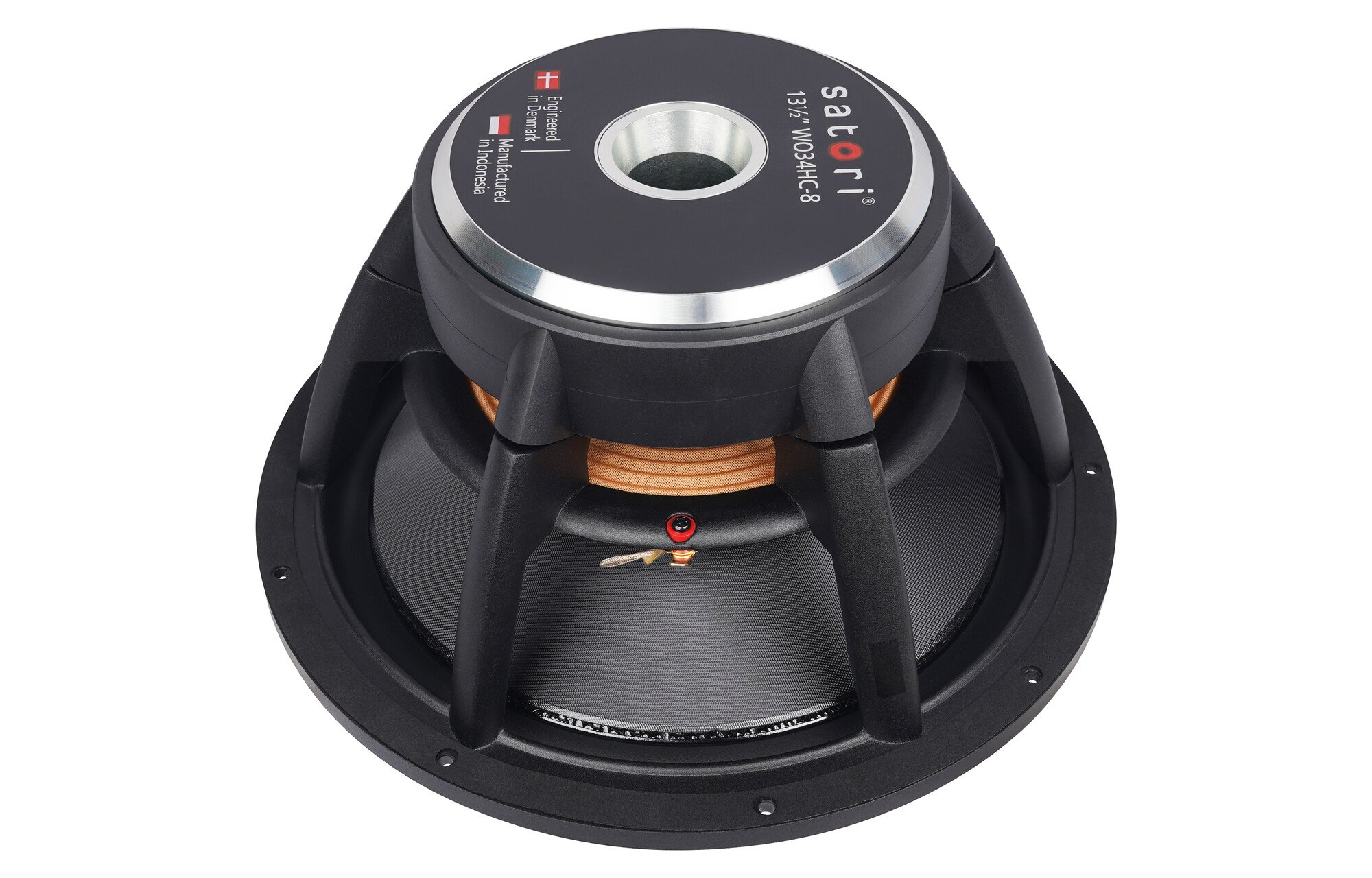 SB Acoustics Satori WO34HC-8 13,5"-os, méhsejtkúpos mélysugárzó