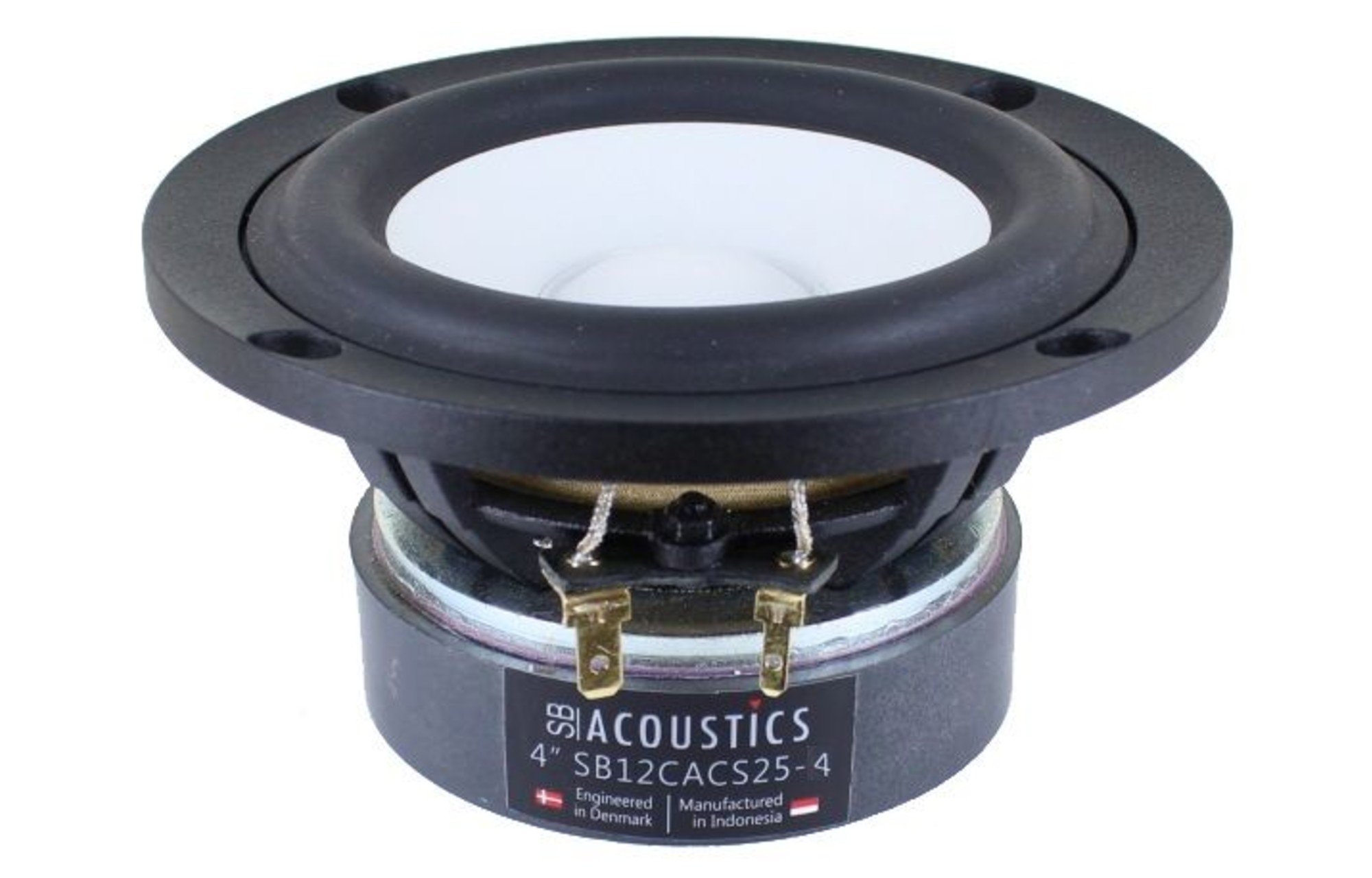 SB Acoustics SB12CACS25-4 4" kerámia mélysugárzó