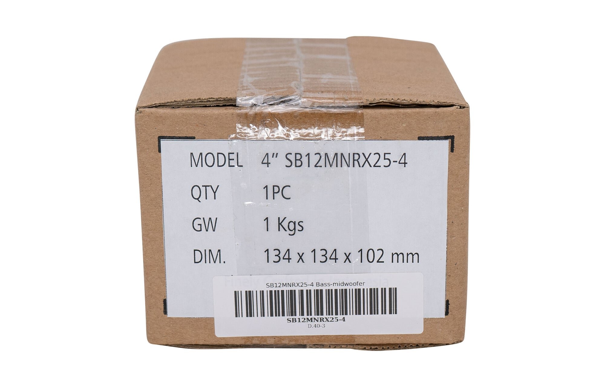 SB Acoustics SB12MNRX25-4 4" mélyközépsugárzó
