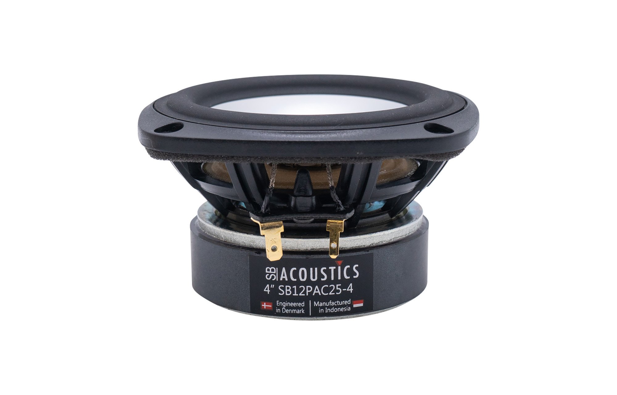 SB Acoustics SB12PAC25-4 4" Aluminium kónusz középsugárzó