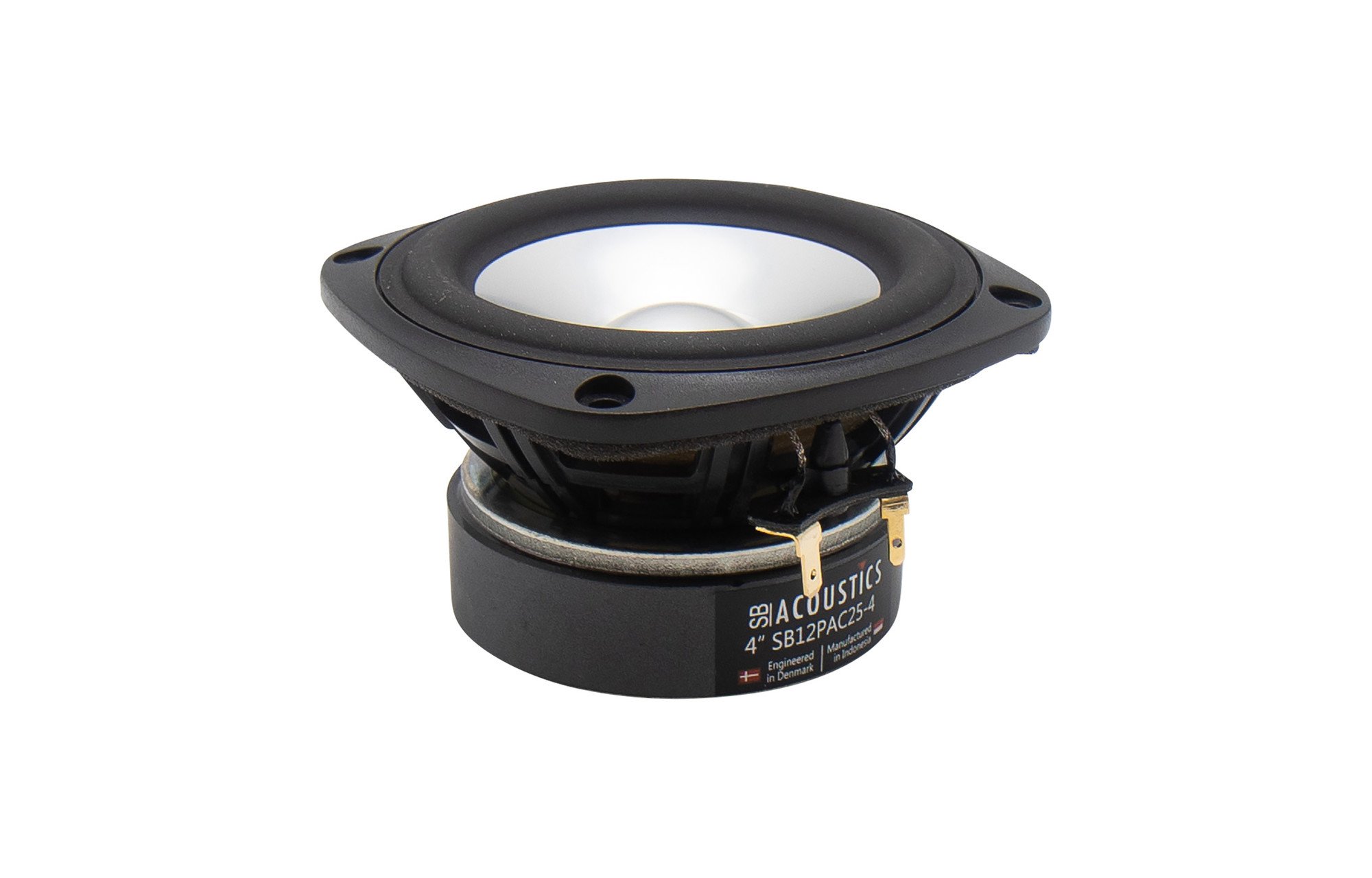 SB Acoustics SB12PAC25-4 4" Aluminium kónusz középsugárzó