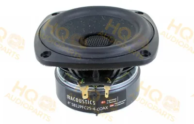 SB Acoustics SB12PFC25-4-COAX 4" Coaxial mélyközépsugárzó