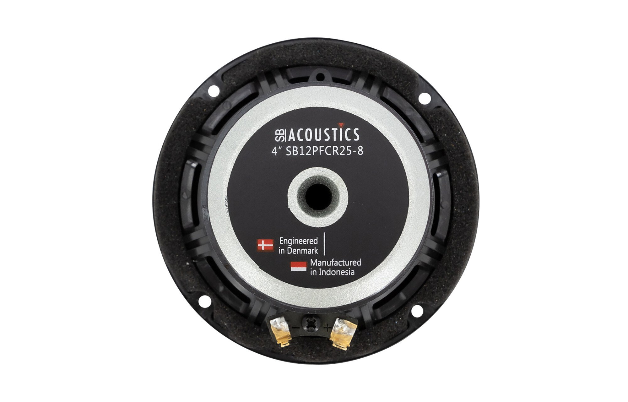 SB Acoustics SB12PFCR25-8 4" papír kónusz mélyközépsugárzó 8 Ohm