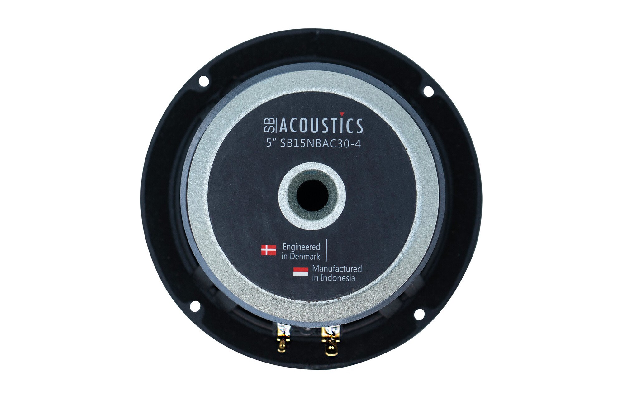 SB Acoustics SB15NBAC30-4 5" fekete Aluminium kónusz mélyközépsugárzó