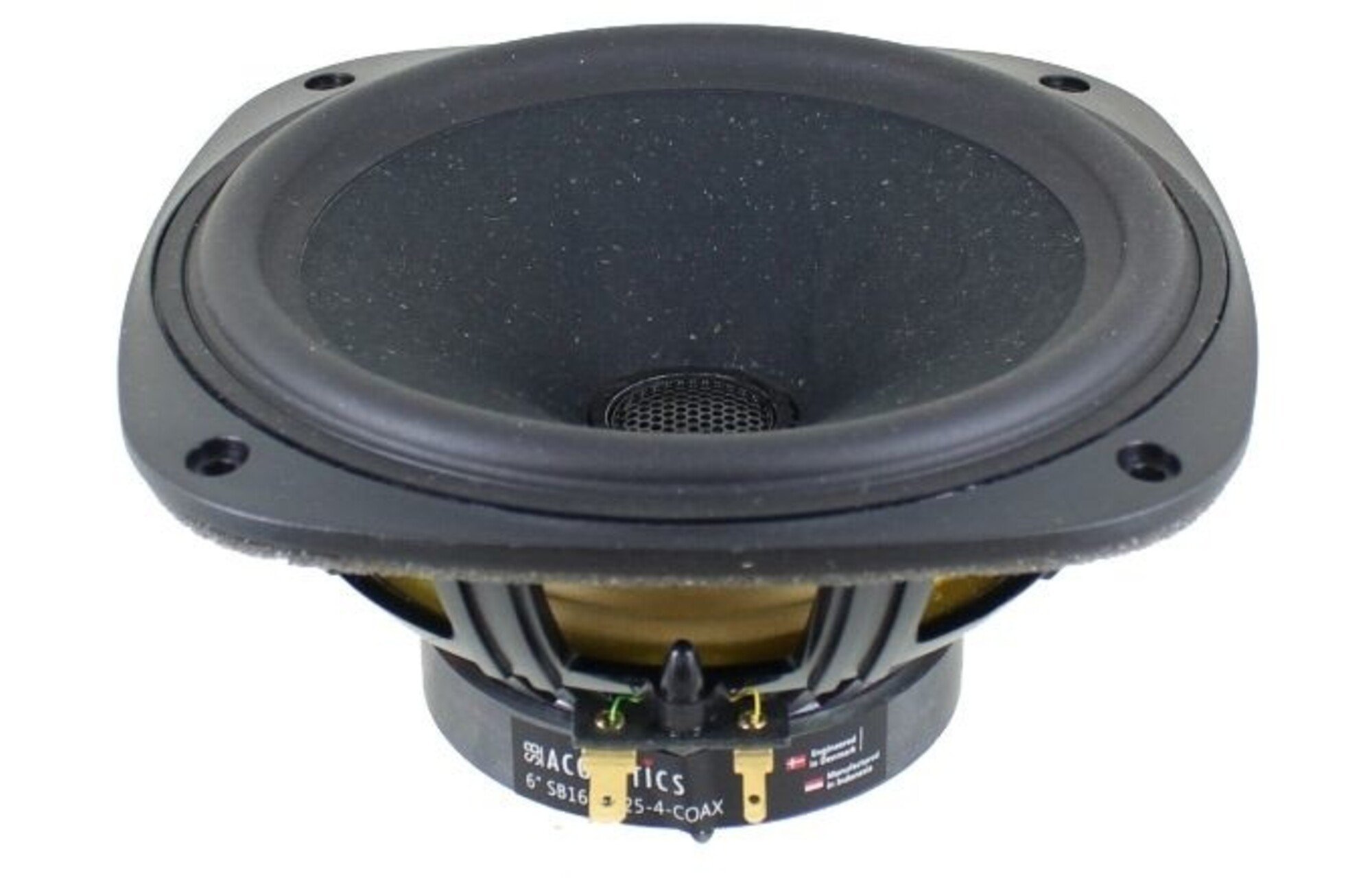 SB Acoustics SB16PFC25-4-COAX 6" papír kónusz Coaxial