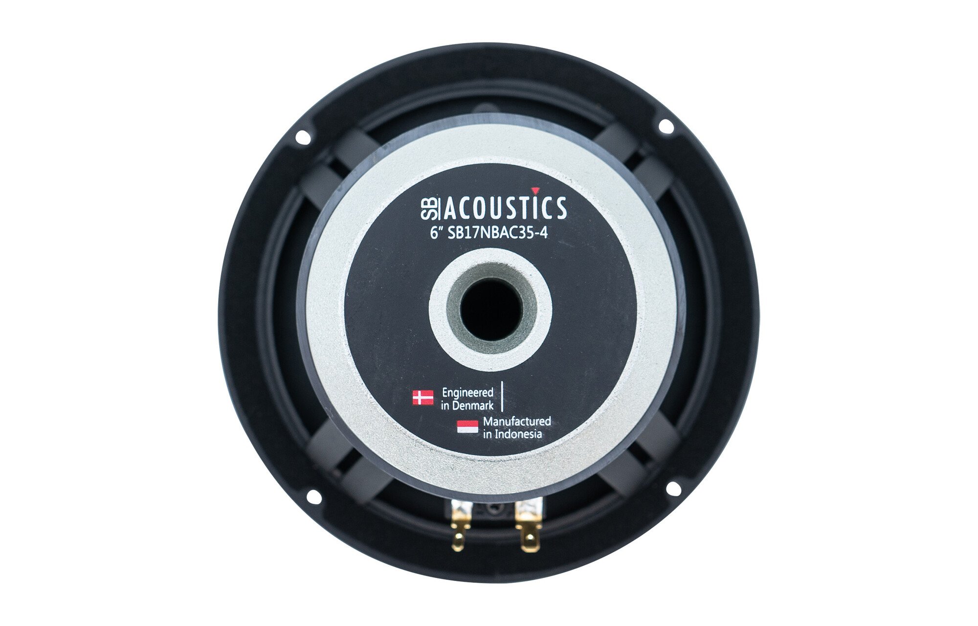 SB Acoustics SB17NBAC35-4 6" fekete Aluminium kónusz mélysugárzó