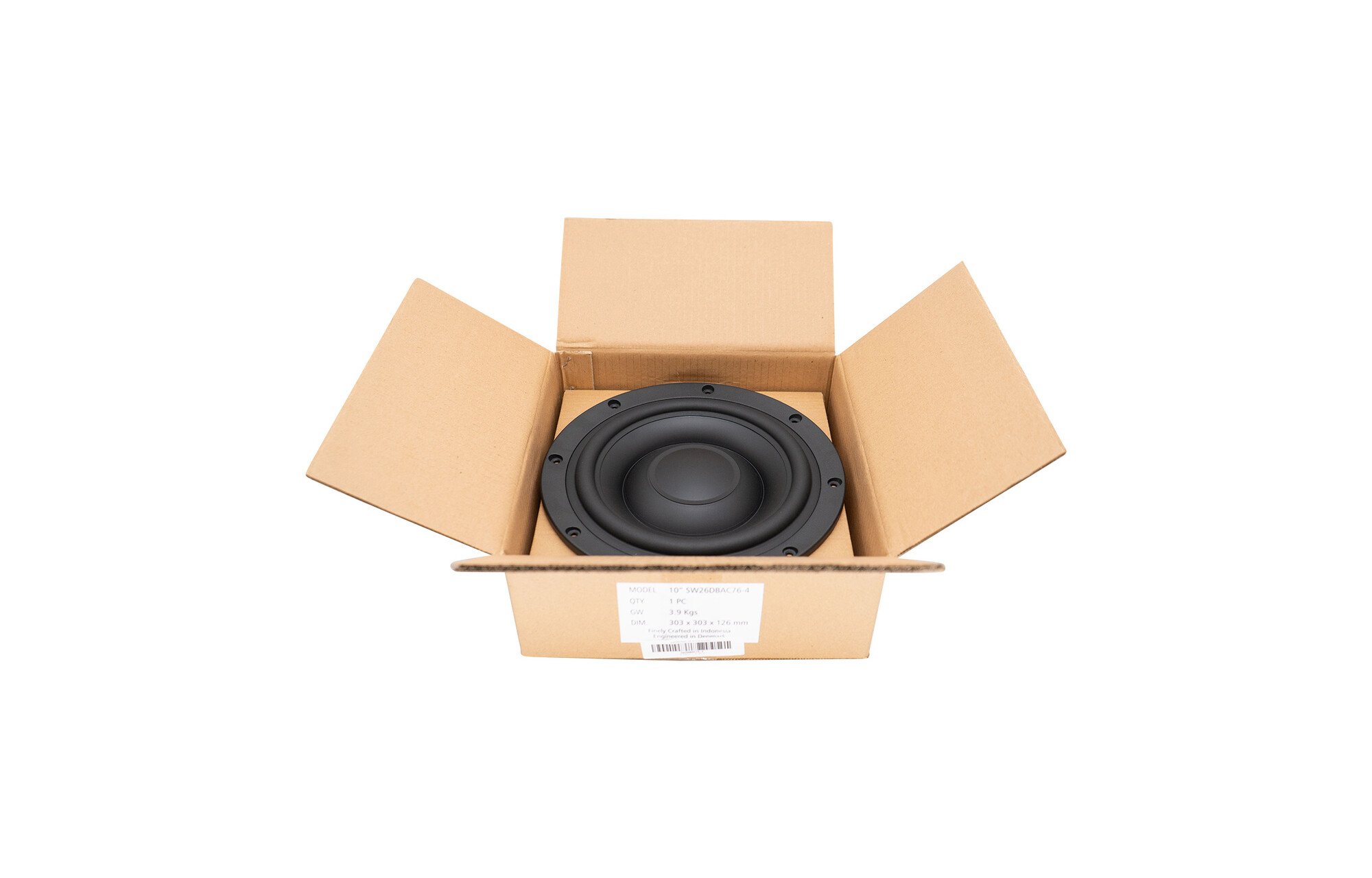 SB Acoustics SW26DBAC76-4  submélysugárzó