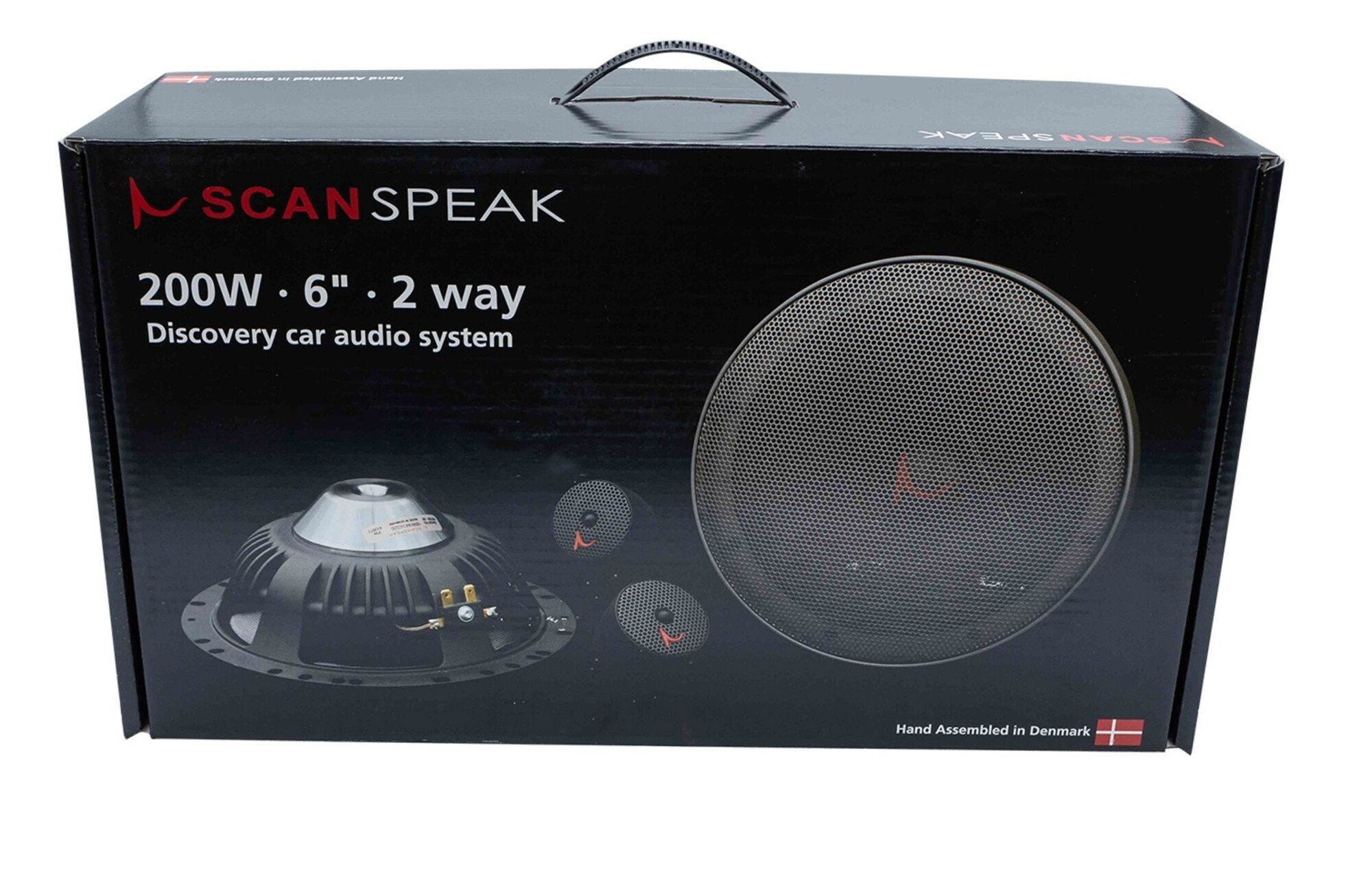 Scan-Speak Discovery 2-Way autós hangszórók 6'' mélysugárzó és 19 mm-es gyűrűs sugárzó