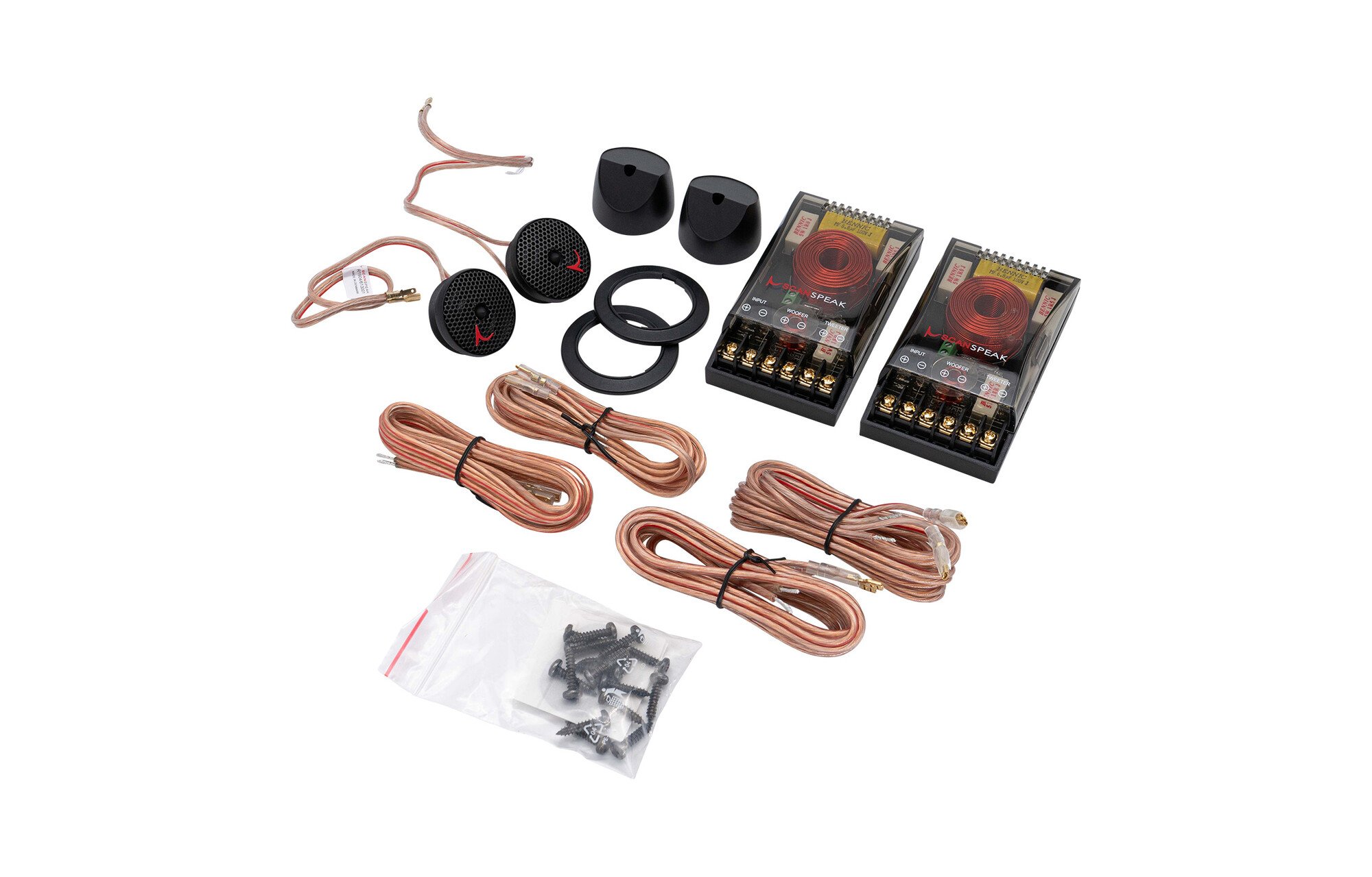 Scan-Speak Discovery 2-Way autós hangszórók 6'' mélysugárzó és 19 mm-es gyűrűs sugárzó