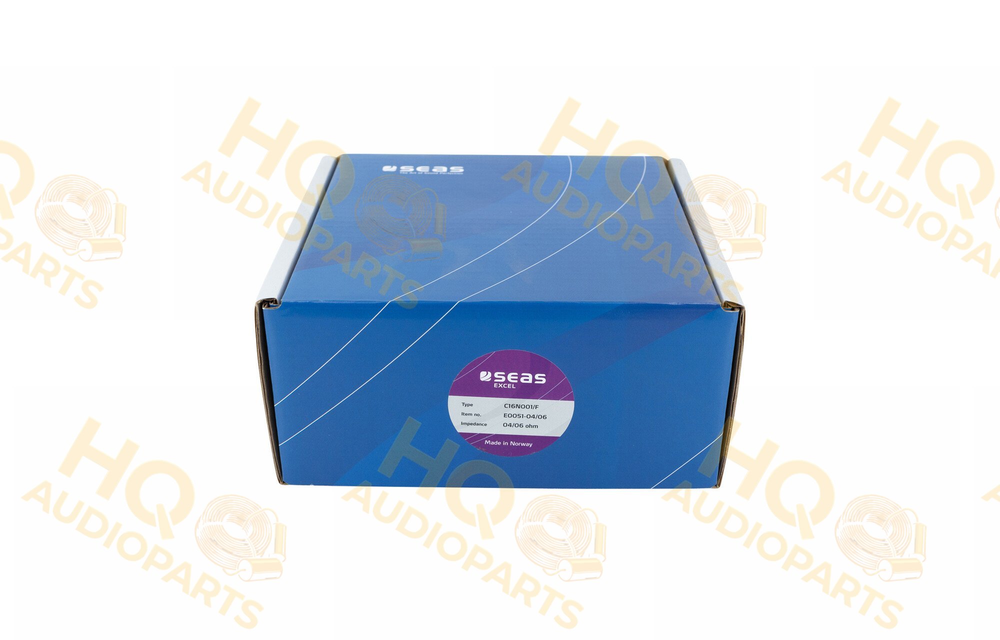 SEAS Excel C16N001/F - E0051-04/06-6 6" Magnézium kónusz Coaxial mélysugárzó