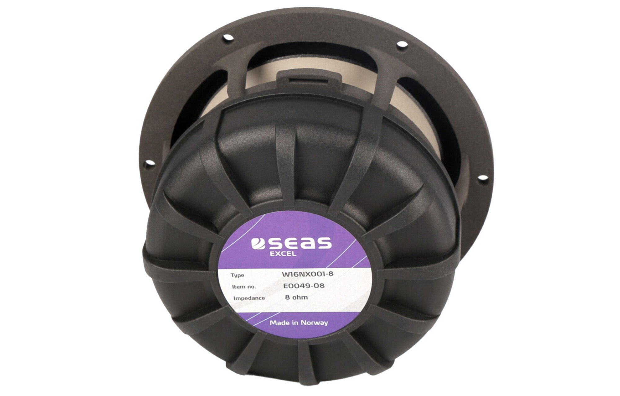 SEAS Excel W16NX001-8 - E0049-08 6" Magnézium kónusz mélysugárzó