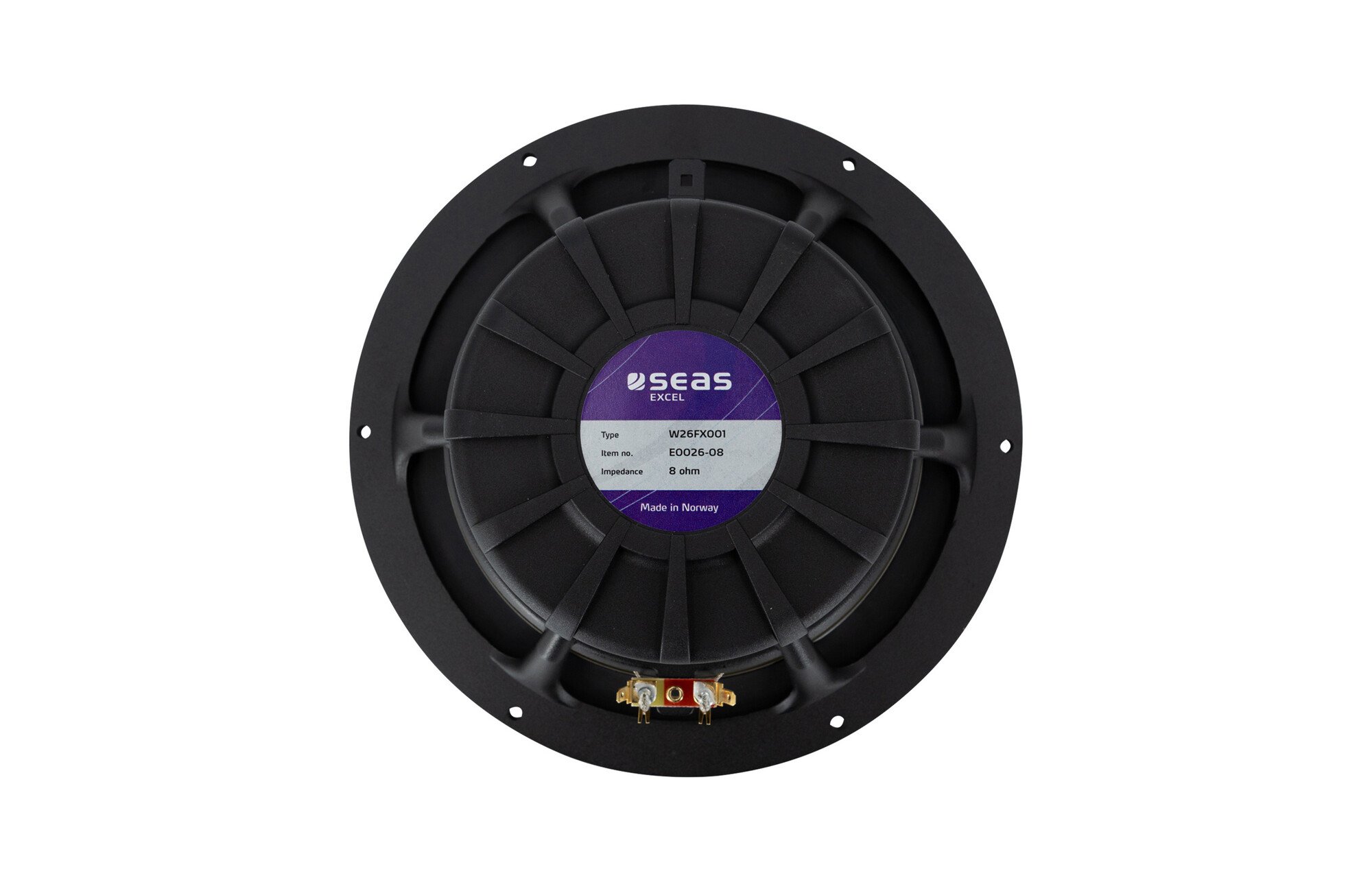 SEAS Excel W26FX001 - E0026-08S 10" Aluminium Alloy kónusz mélysugárzó