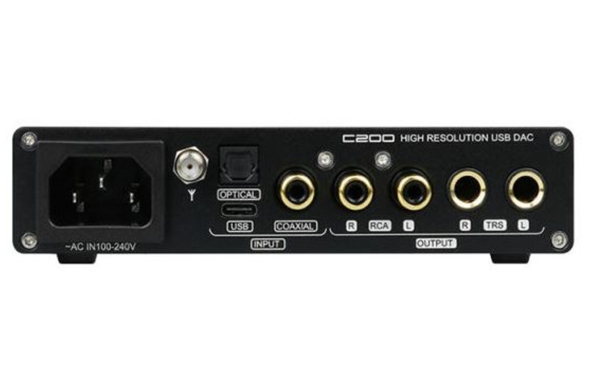 SMSL C200 ES9038Q2M DAC fejhallgató erősítő