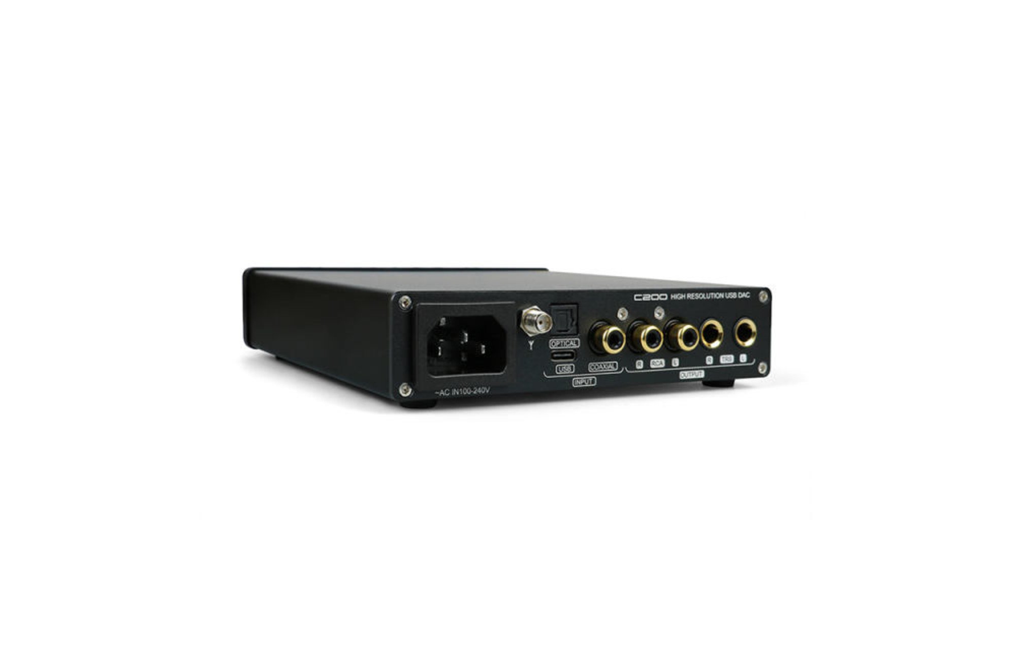 SMSL C200 ES9038Q2M DAC fejhallgató erősítő