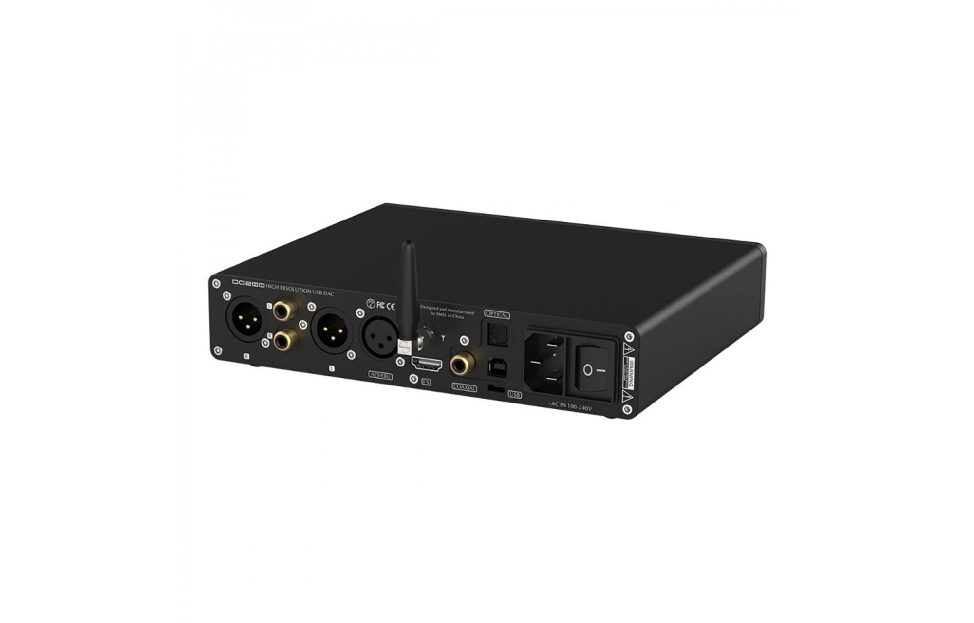 SMSL DO200 DAC 2x ES9068AS XMOS Bluetooth 5.0 LDAC 32bit DSD512 MQA
