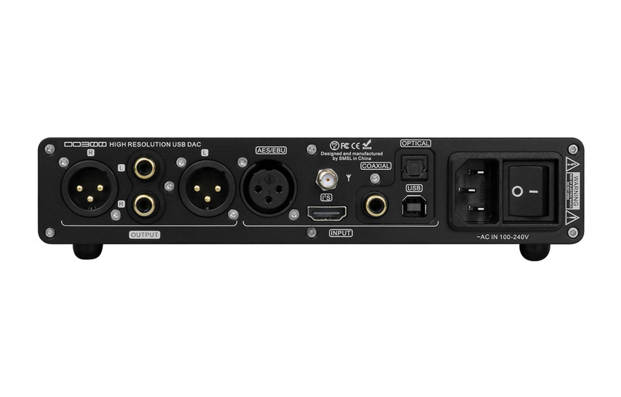 SMSL DO300 Audio DAC I2S dekóder ES9039MSPRO