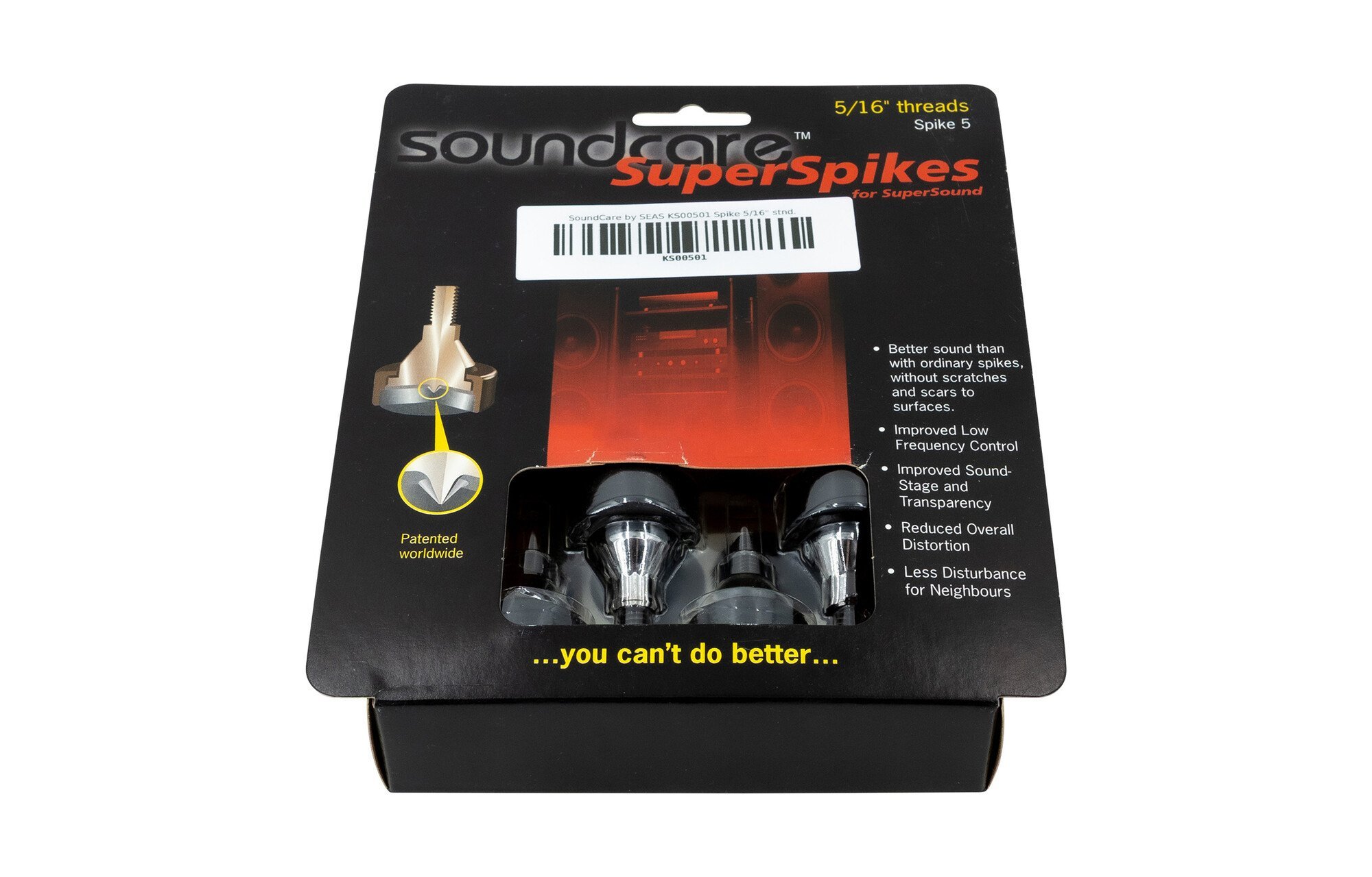 Soundcare by SEAS KS00501 Spike 5/16" stnd.