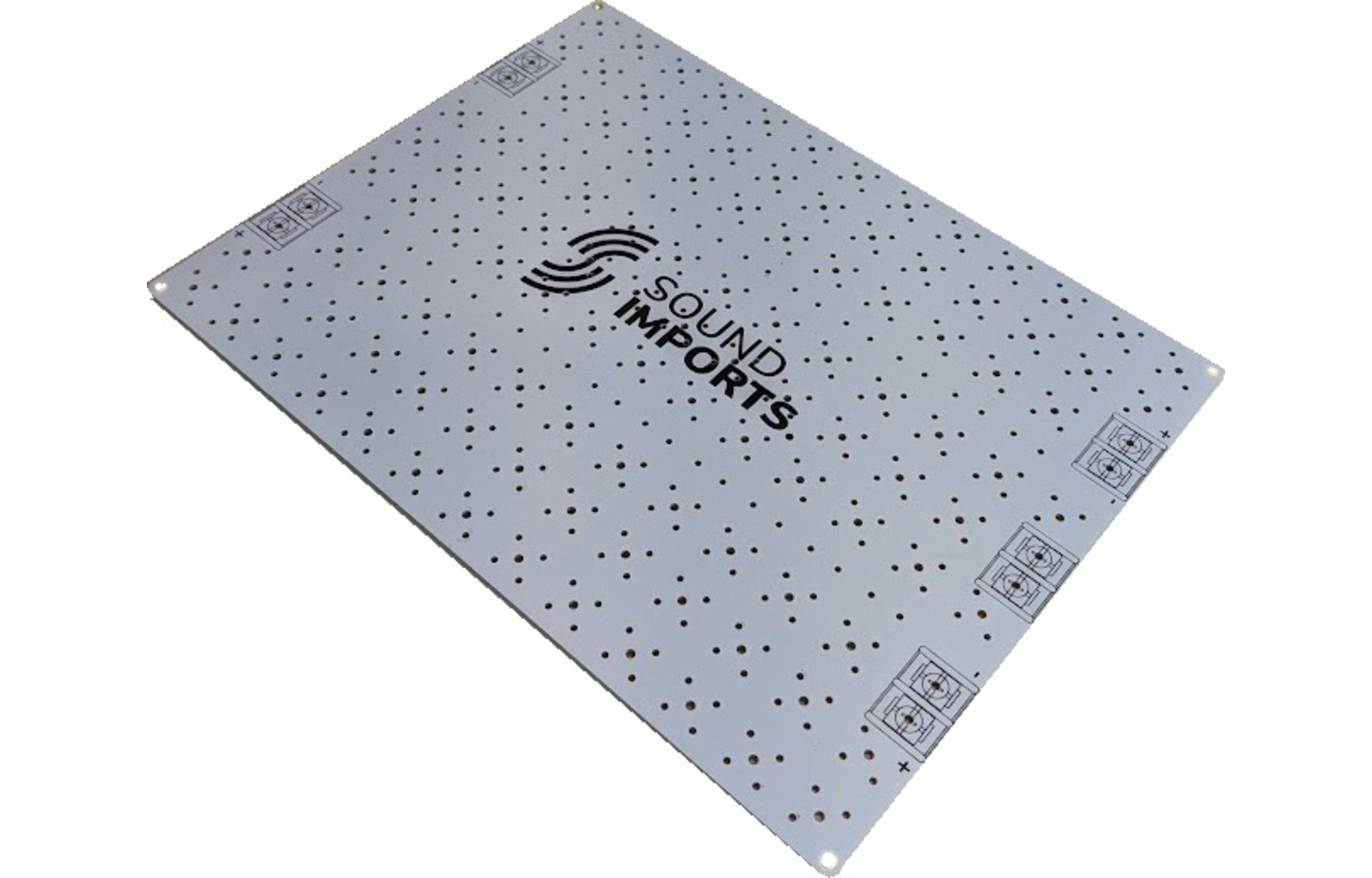 PCB-S03 Cloverleaf Pitches crossover tábla | 17 x 22 cm áramköri lapok