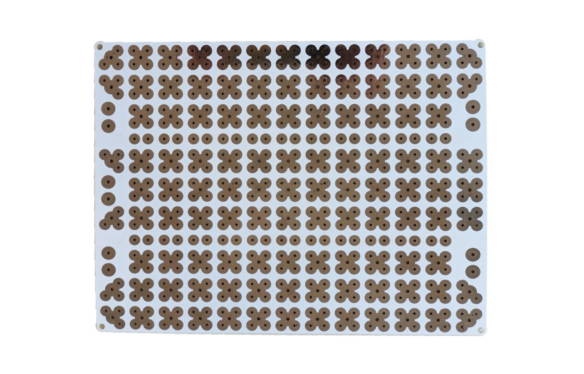 PCB-S03 Cloverleaf Pitches crossover tábla | 17 x 22 cm áramköri lapok